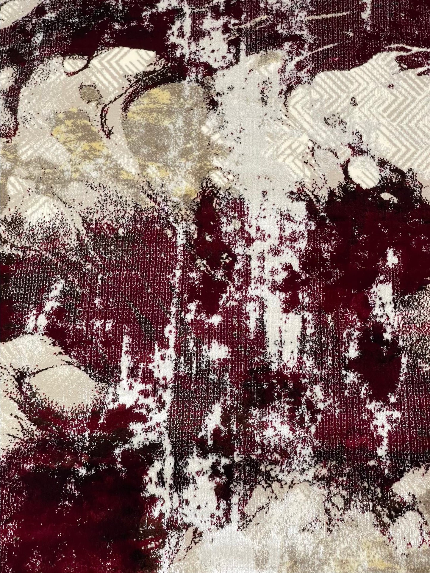 Turkish Top Quality Silk.(Article-1081-Red ) Size: 6.6 ft width x 9.6 ft length (200cm x 290cm)