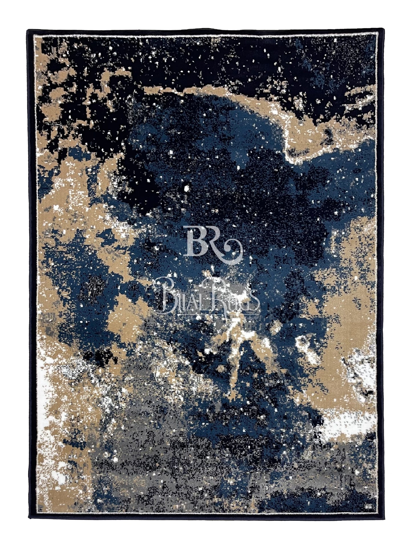 Modern Polypropylene Rug,back woven(Article-339-Blue)
Size : 5 ft width x 7.3 ft length(150 cm x 220cm)