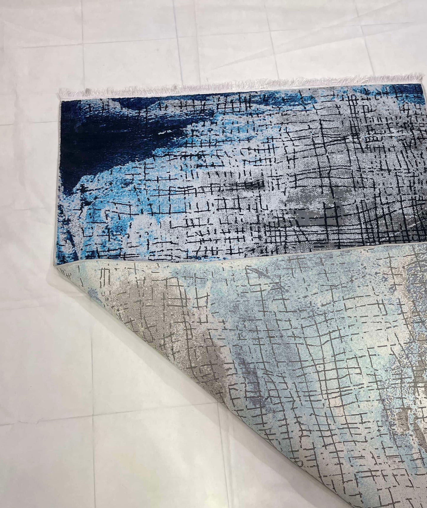 Turkish Silk.(Article-112-Feroze)
Size : 5ft width  x 7.3ft length (150cm x 220cm)