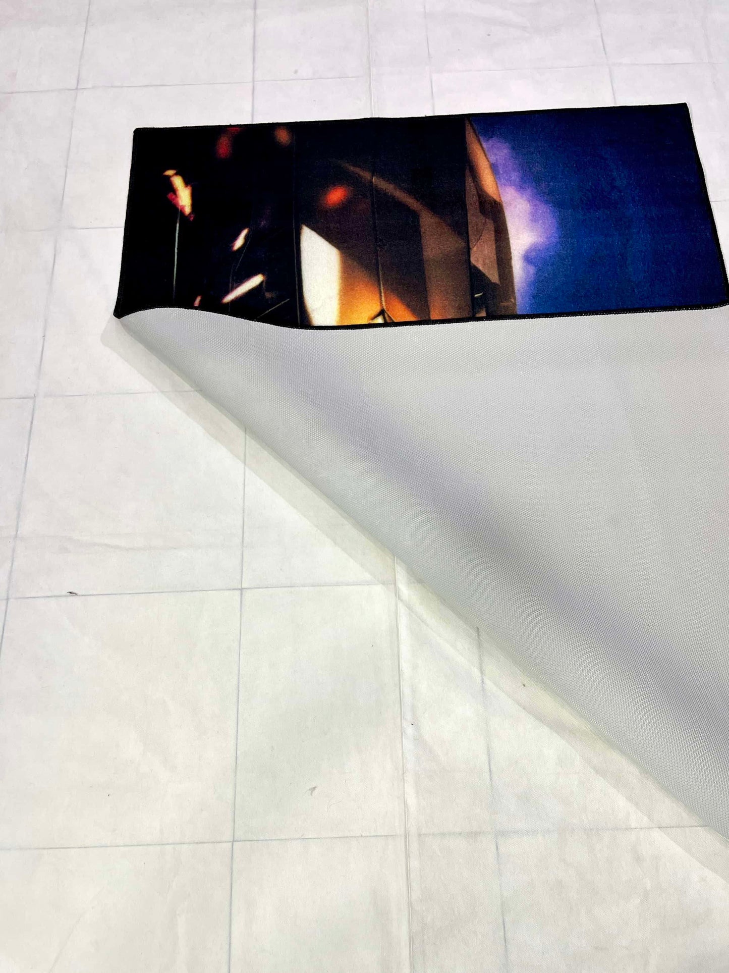 TPR Non Woven Rugs For Kids Room
Article-55-Blue &Brown