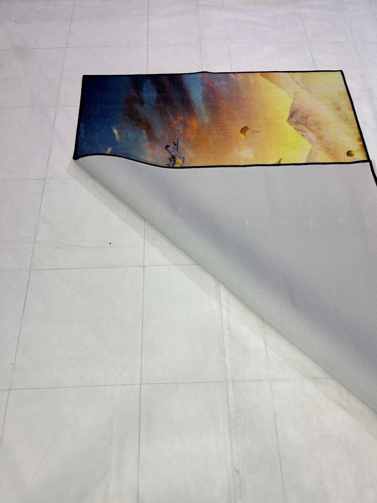 TPR Non Woven Rugs For Kids Room
Article-56-Skin , Yellow