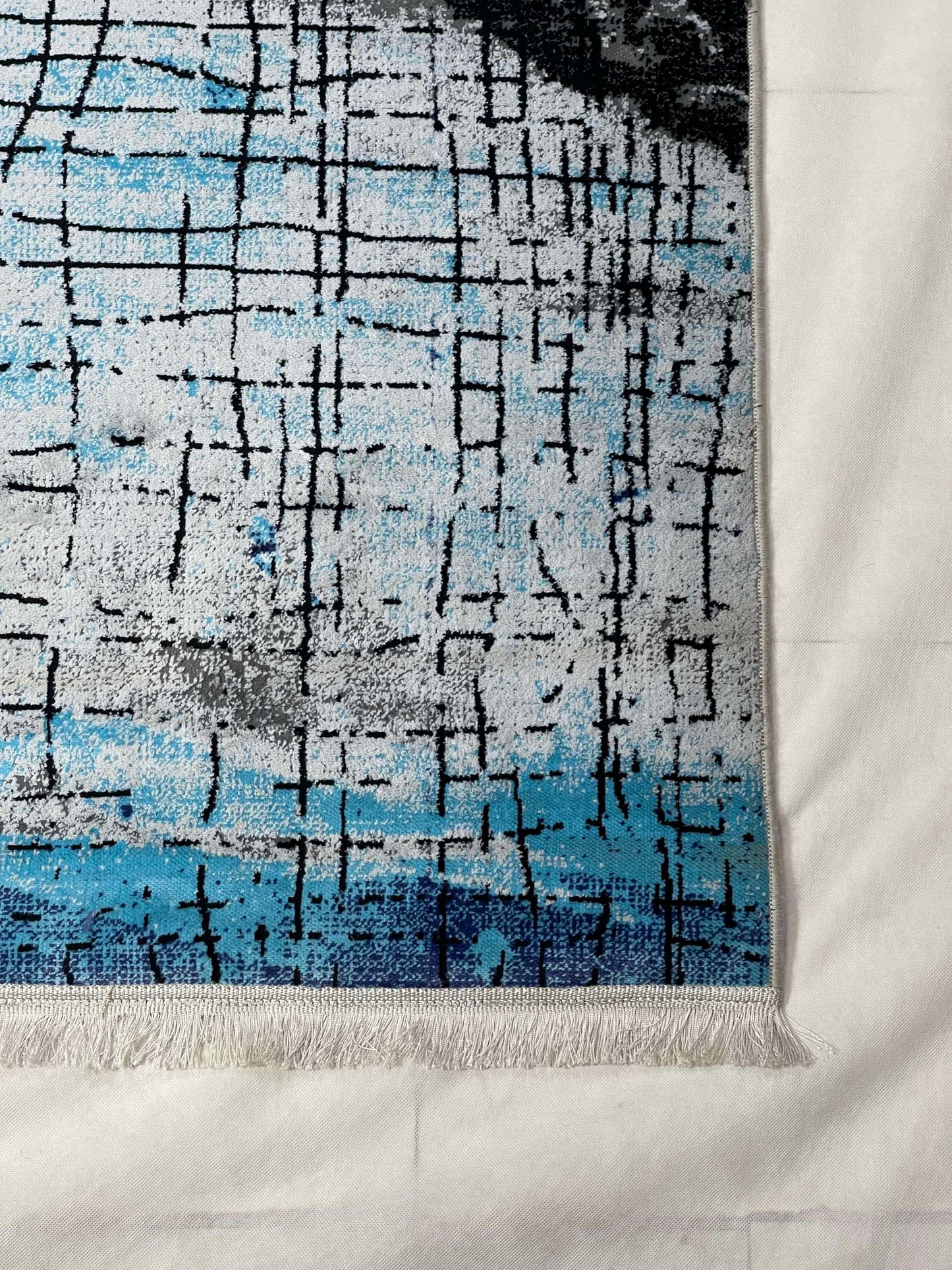 Turkish Silk.(Article-112-Feroze)
Size : 5ft width  x 7.3ft length (150cm x 220cm)