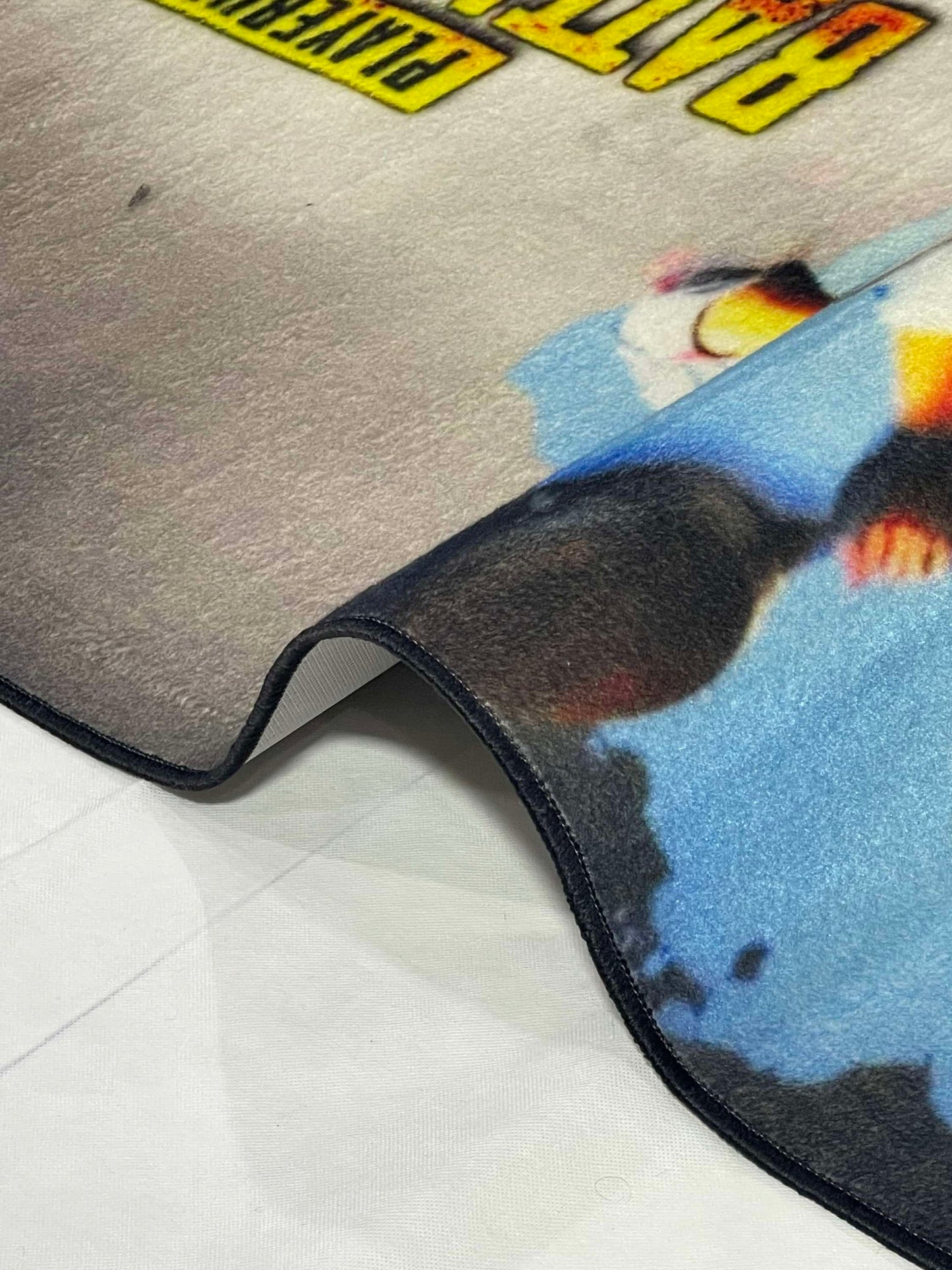 TPR Non Woven Rugs For Kids Room
Article-41-grey , black & blue