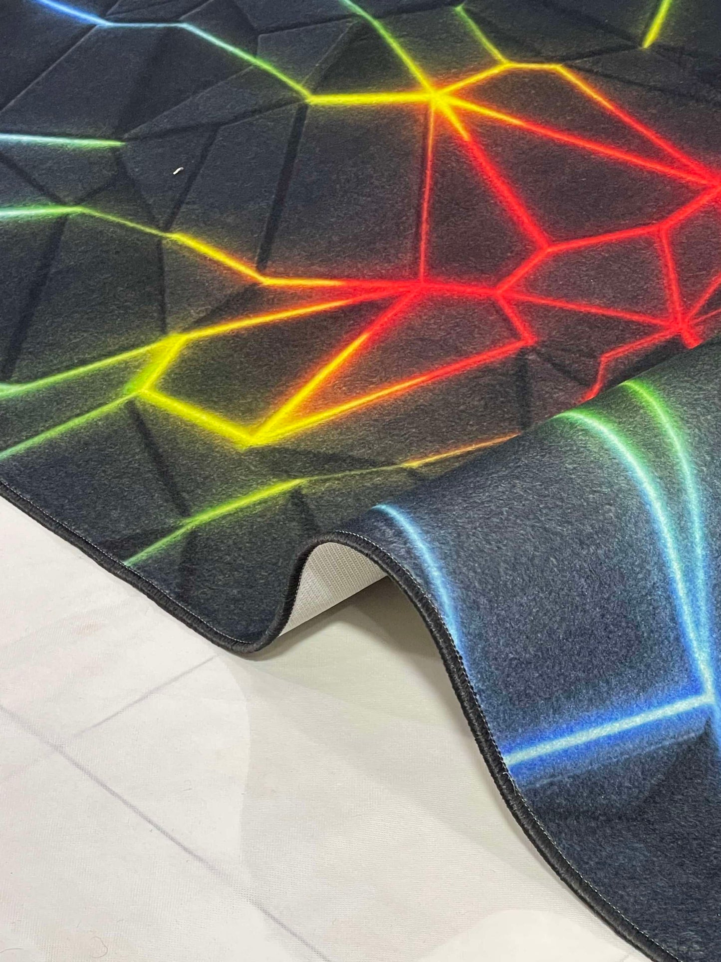 TPR Non Woven Rugs For Kids Room
Article-54-Black & Multi