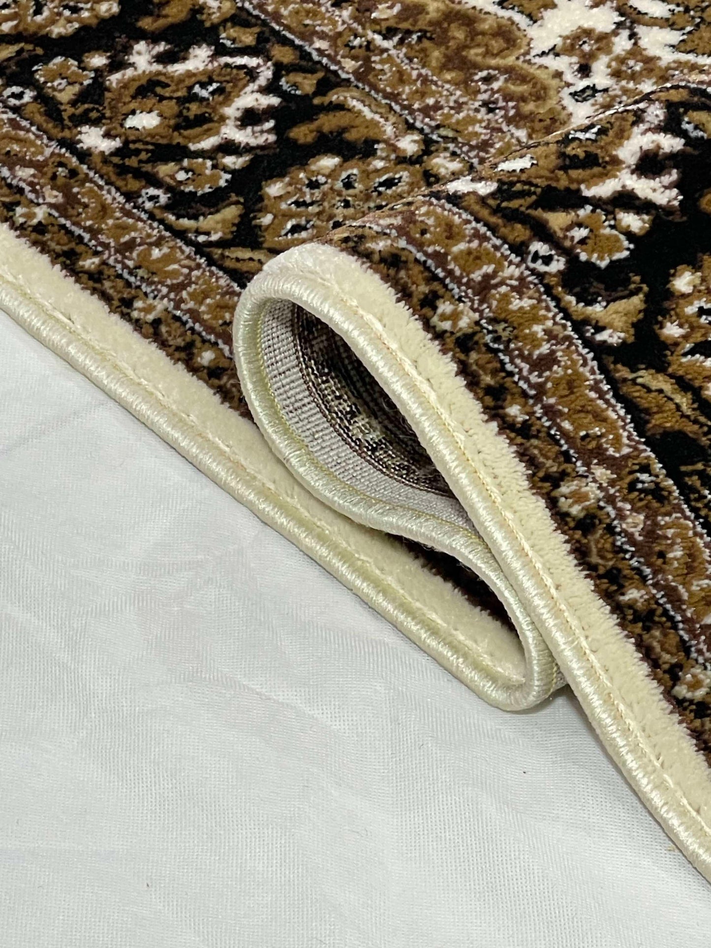 Persian polypropylene Rug,back woven(Article-01-off white)