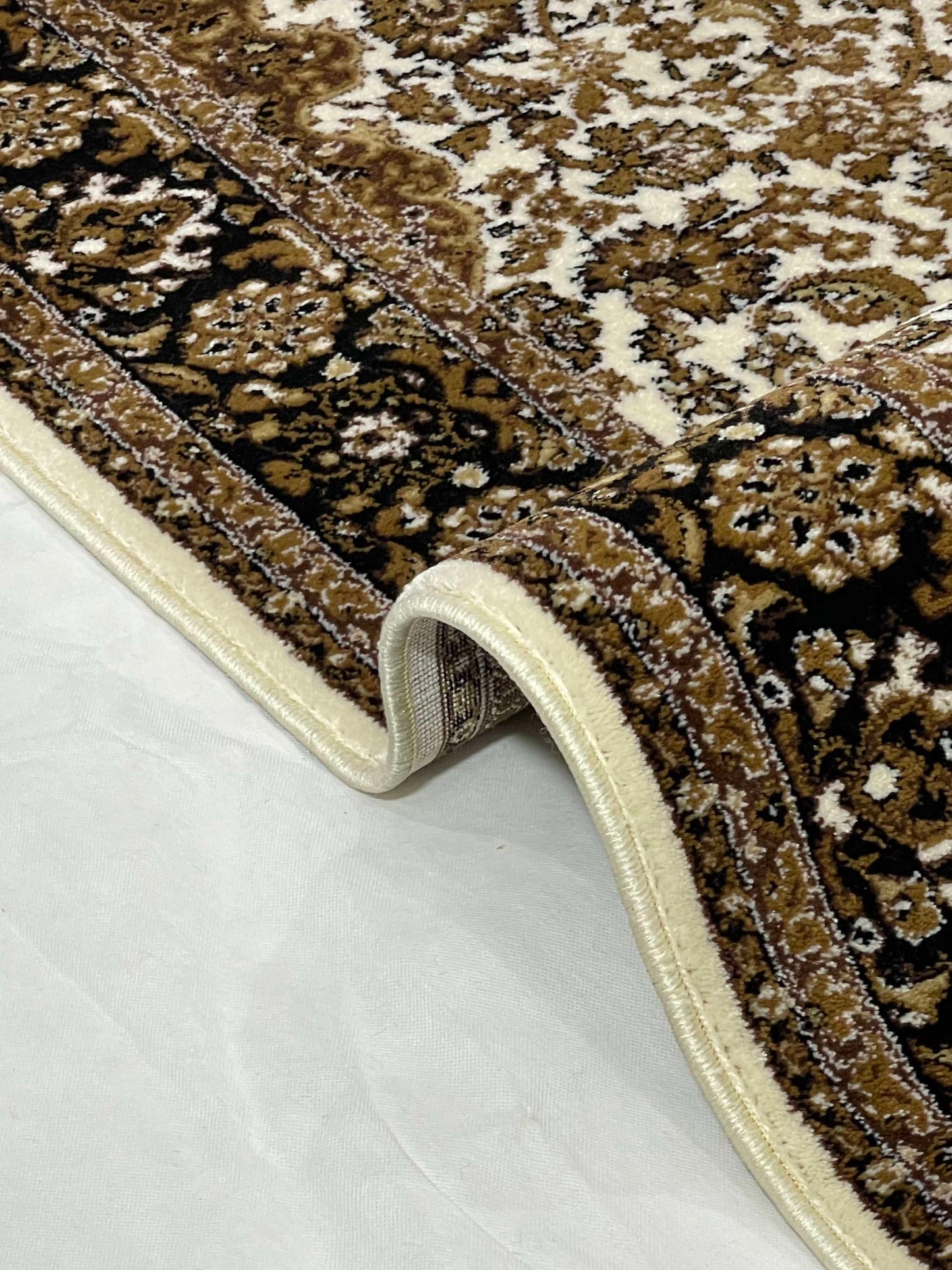 Persian polypropylene Rug,back woven(Article-01-off white)