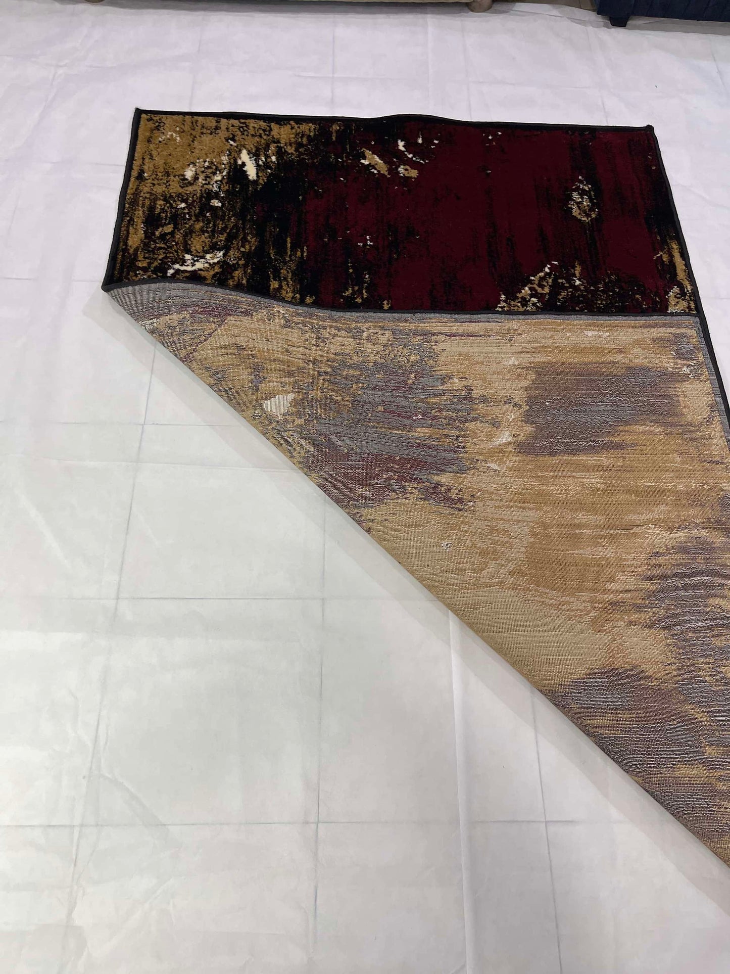 Modern Polypropylene Rug.
Article-2401-Black , Multi