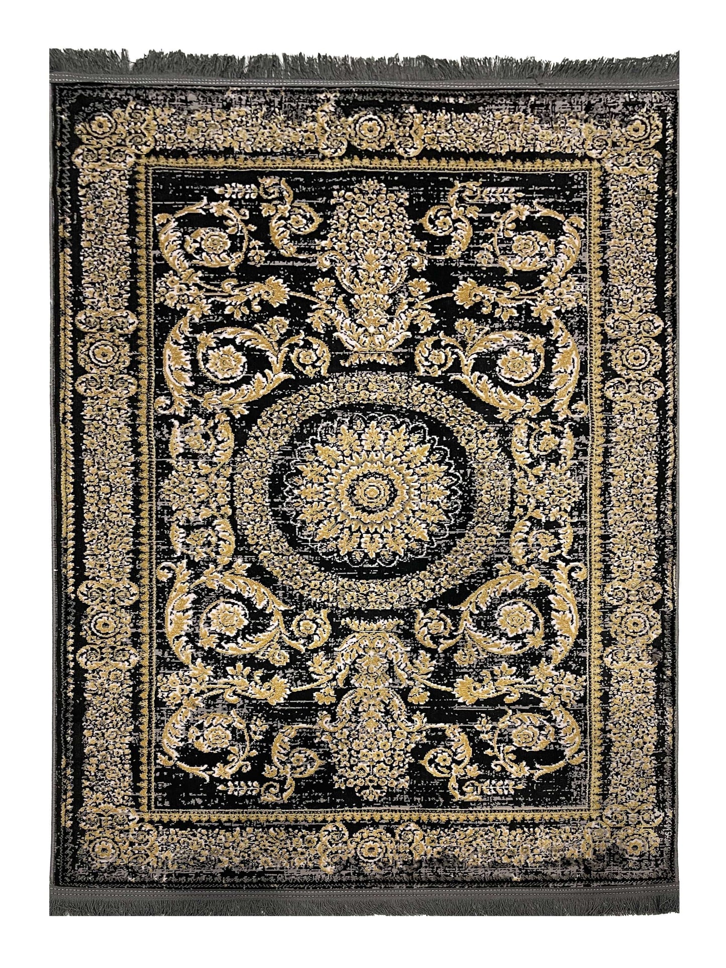 Irani silk Woven Rug.
Size : 3 ft width x 5 ft length ( 100cm x 150cm)