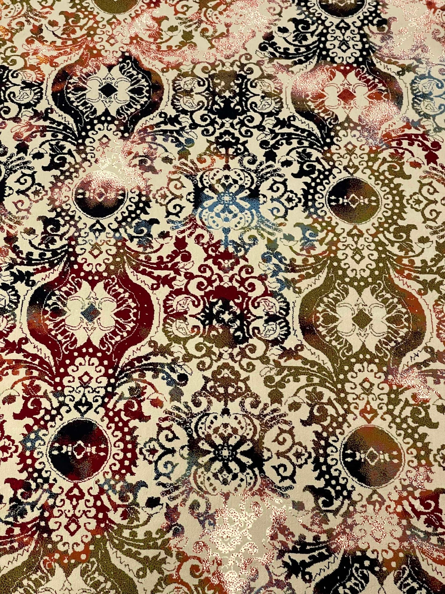 Irani Acrylic Woven Rug.
Size : 5ft width x 7.3ft length (150cm x 220cm)