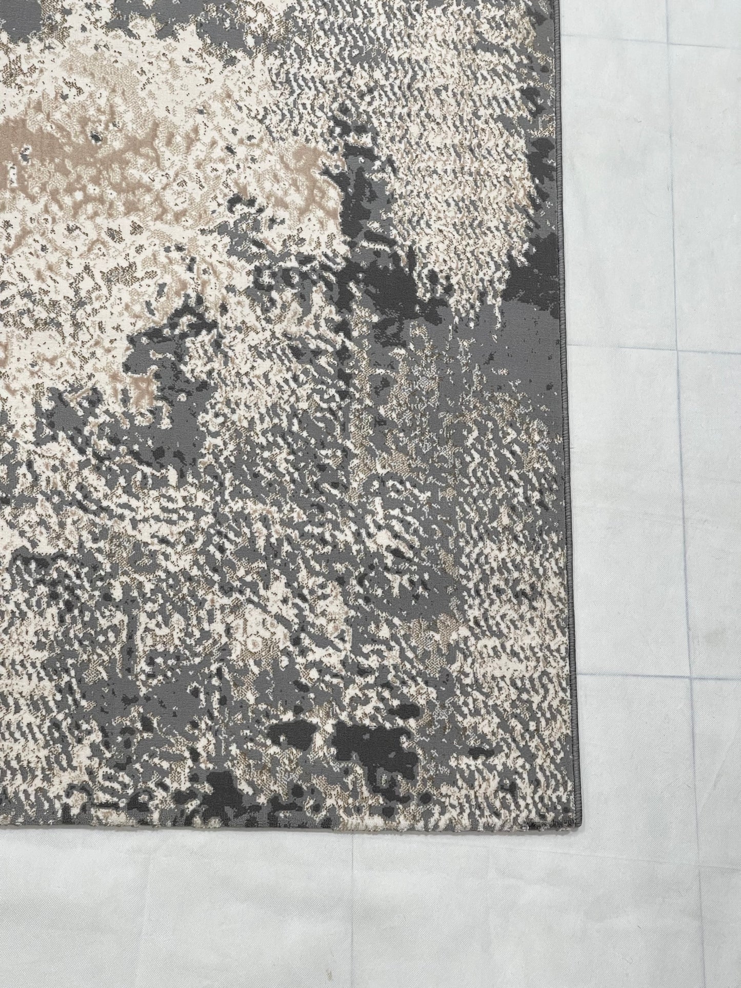 Irani Vintage Woven Rug.  Article -2087-Grey Size: 6.6 ft width x 9.6 ft length (200cm x 290cm)