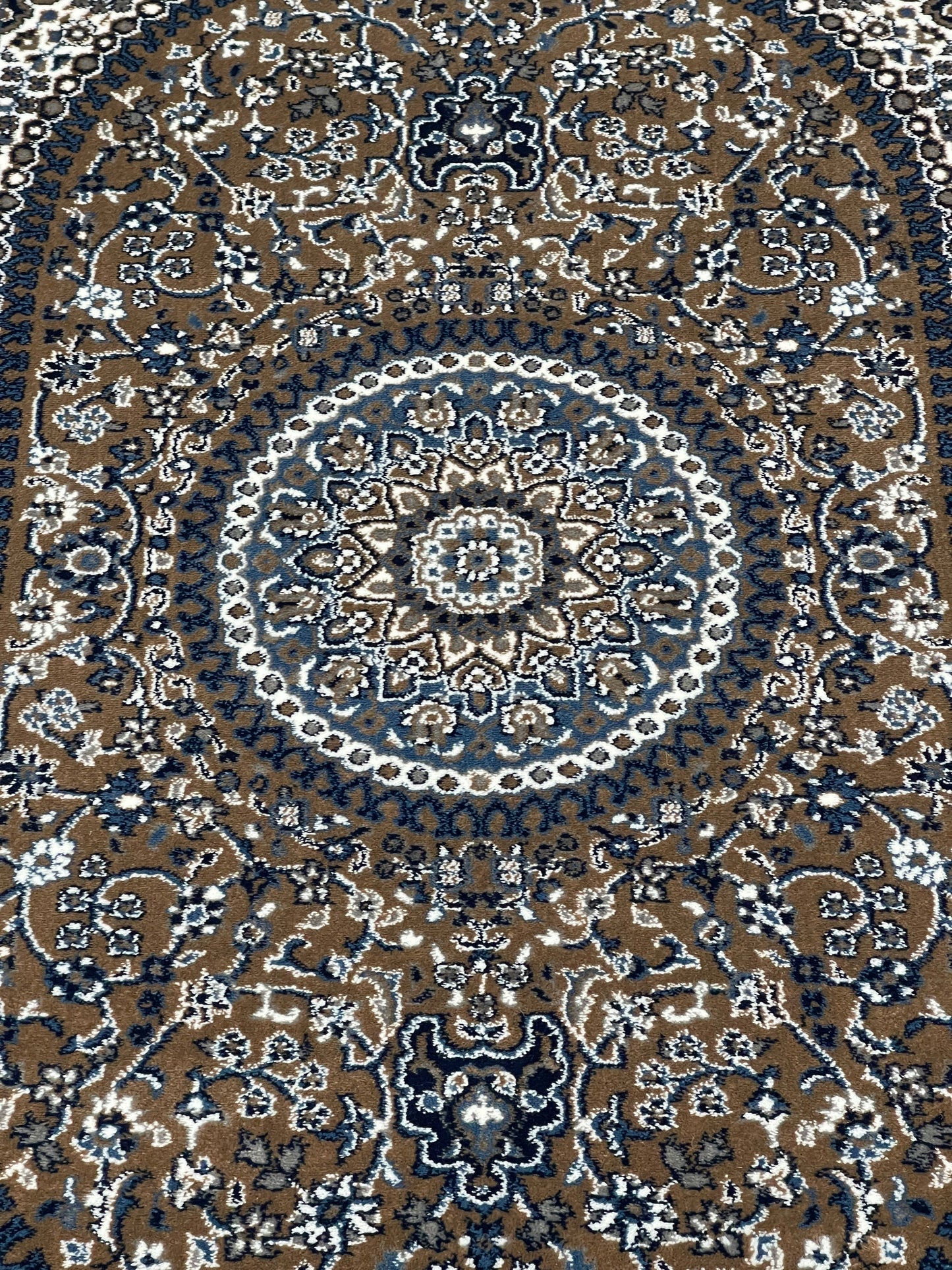Persian  Polypropylene Rug,back woven(Article-22-Mink)
Size : 5ft width  x 7.3ft length (150cm x 220cm)