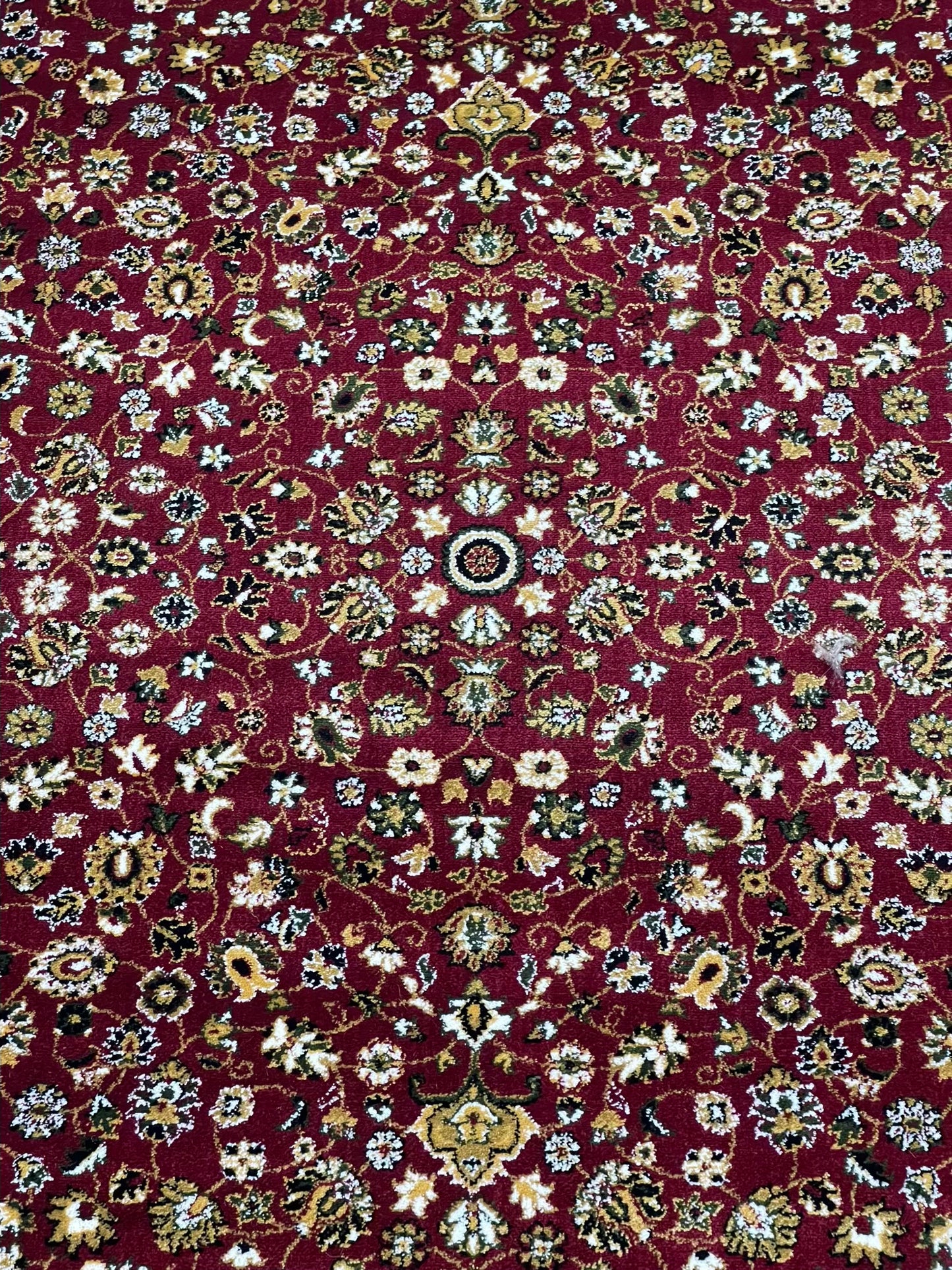 Persian Polypropylene Rug,back woven(Article-140-Red)