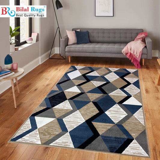 Modern polypropylene Rug,back woven(Article-1412-Mink)
Size : 5ft width  x 7.3ft length (150cm x 220cm)