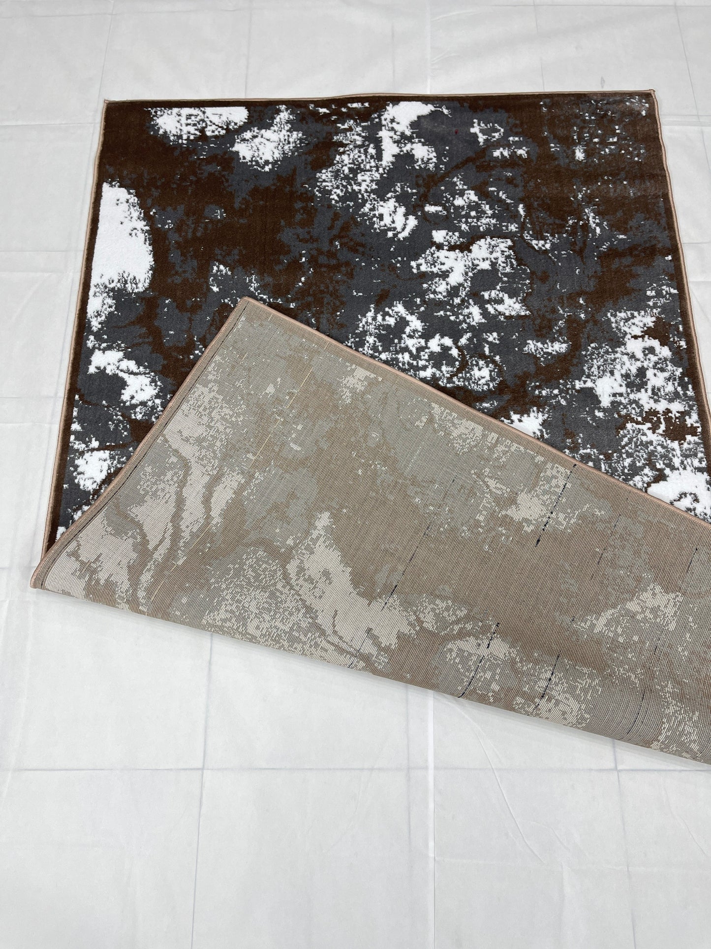 Modern polypropylene Rug,back woven(Article-301-Mink)