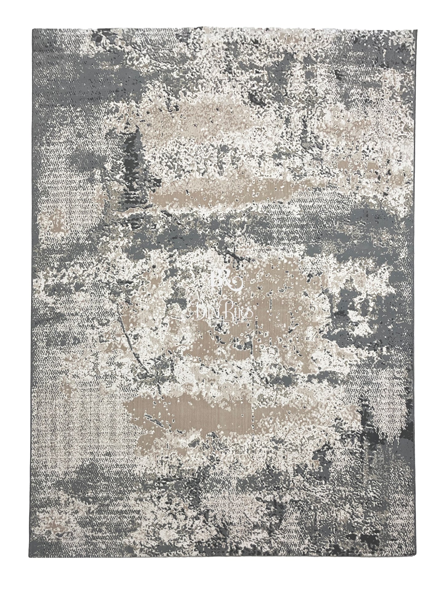Irani Vintage Woven Rug.  Article -2087-Grey Size: 6.6 ft width x 9.6 ft length (200cm x 290cm)