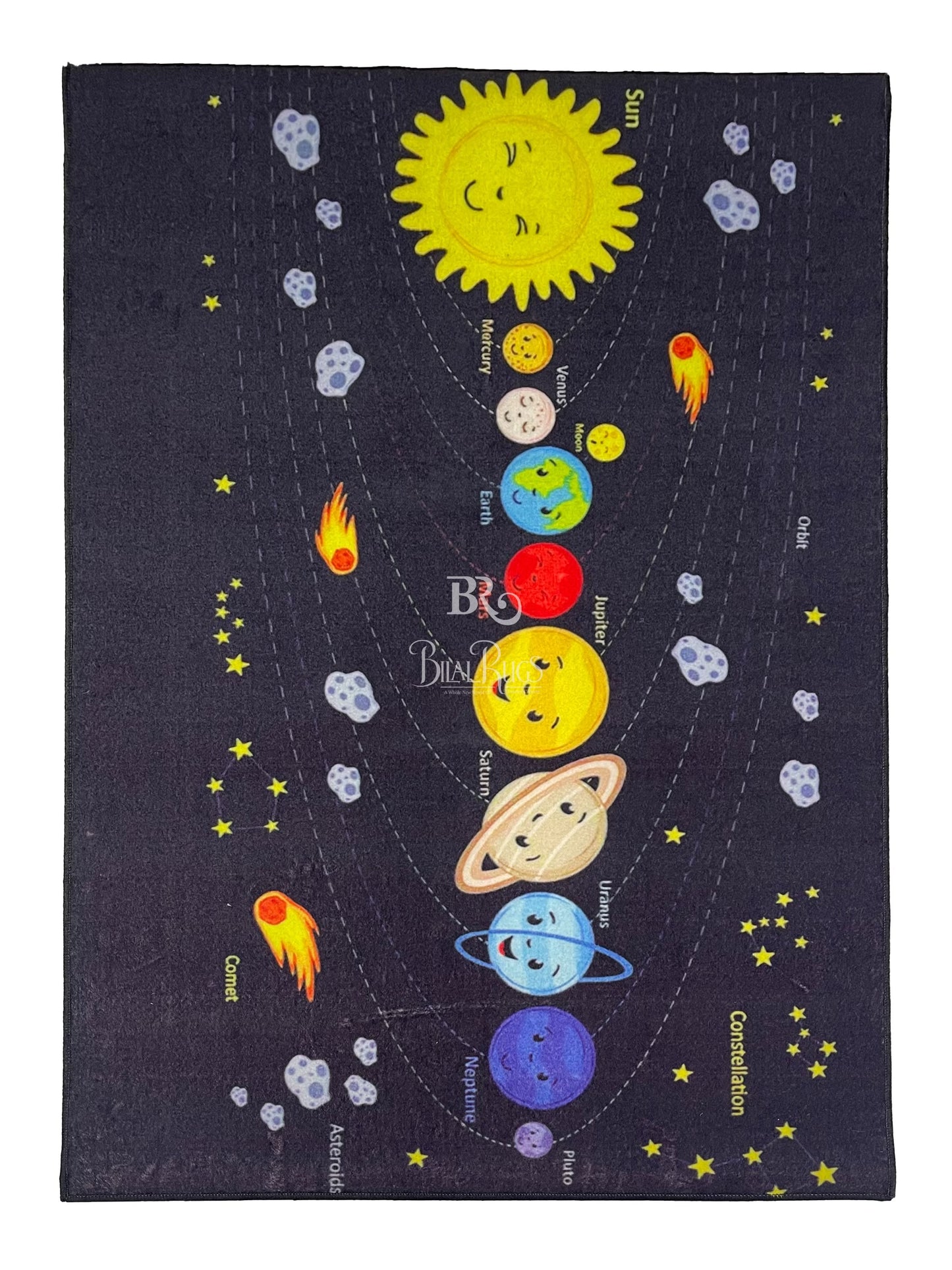 TPR Non Woven Rugs For Kids Room
Article-32-Black