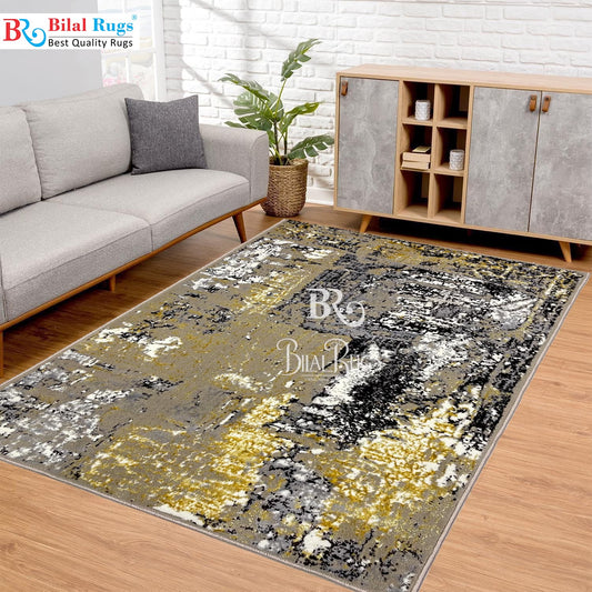 Pakistani Silk Woven Rug.(Article-1450-Beige)
Size : 3 ft width x 5 ft length ( 100cm x 150cm)