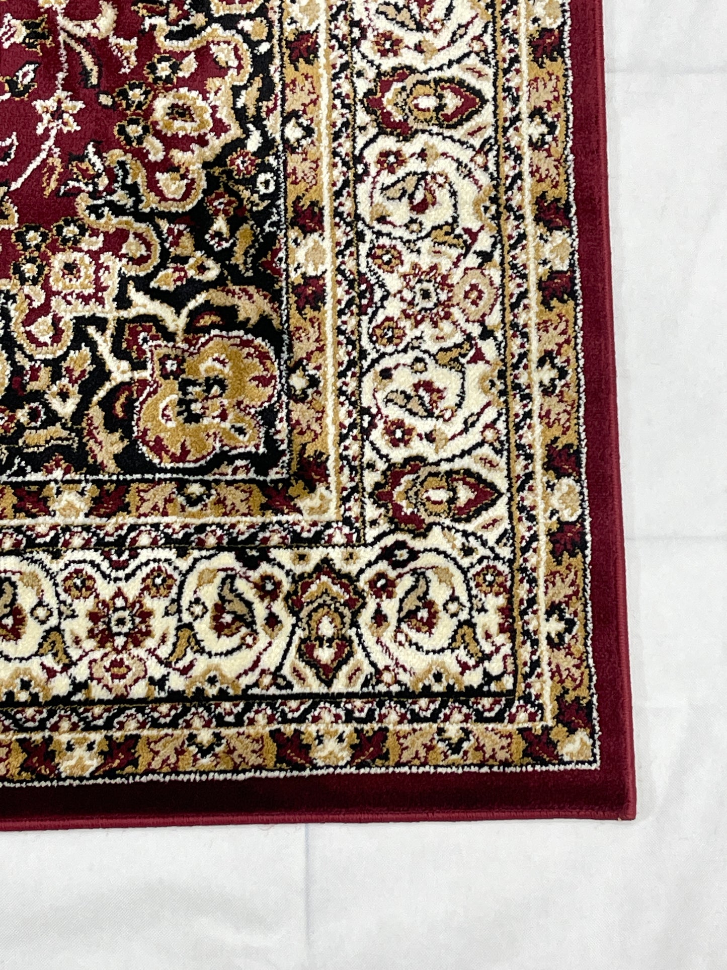 Persian polypropylene Rug,back woven(Article-21-Red )