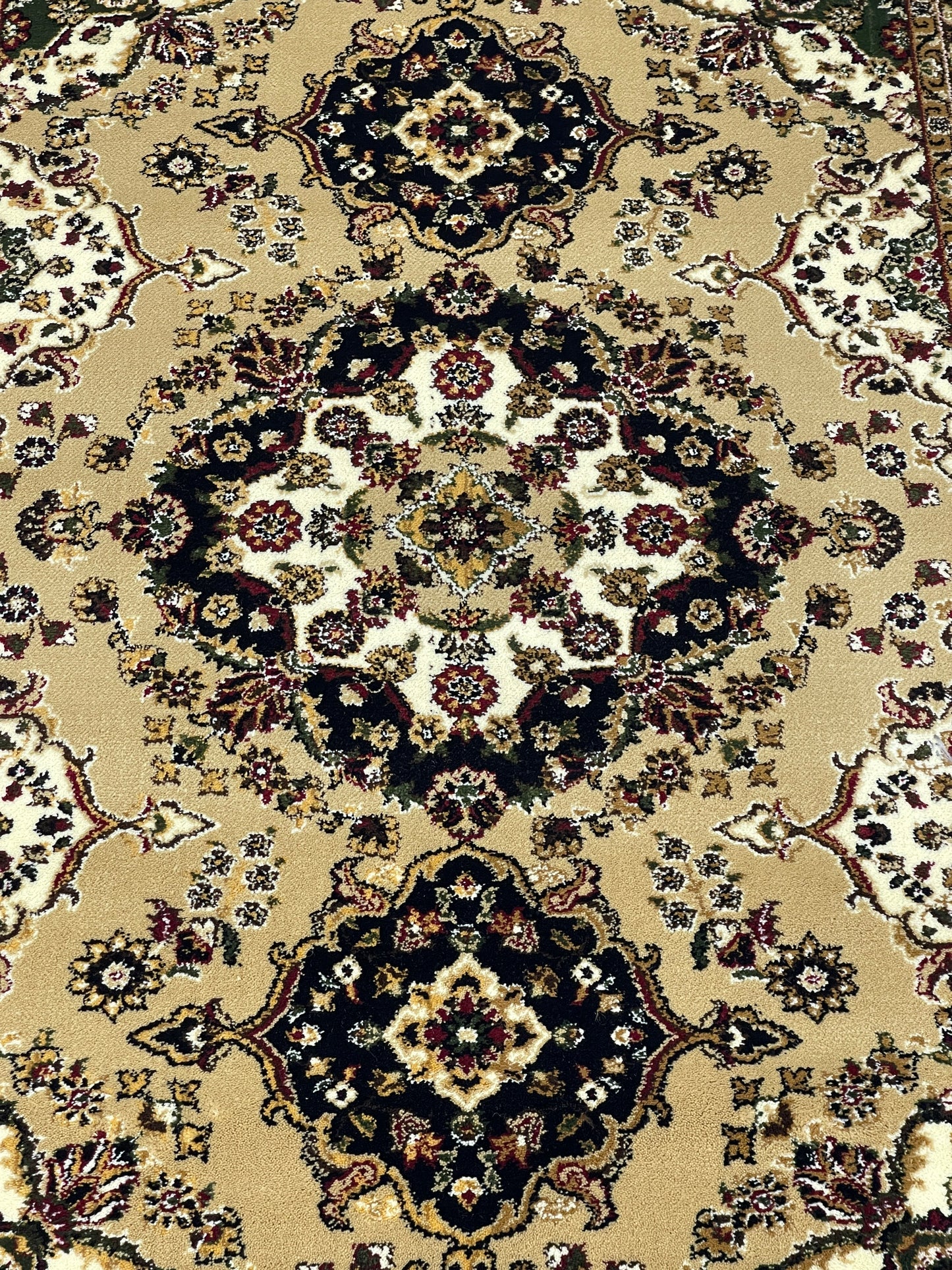 Persian Polypropylene Rug,back woven(Article-28-Beige)
Size : 5ft width  x 7.3ft length (150cm x 220cm)
