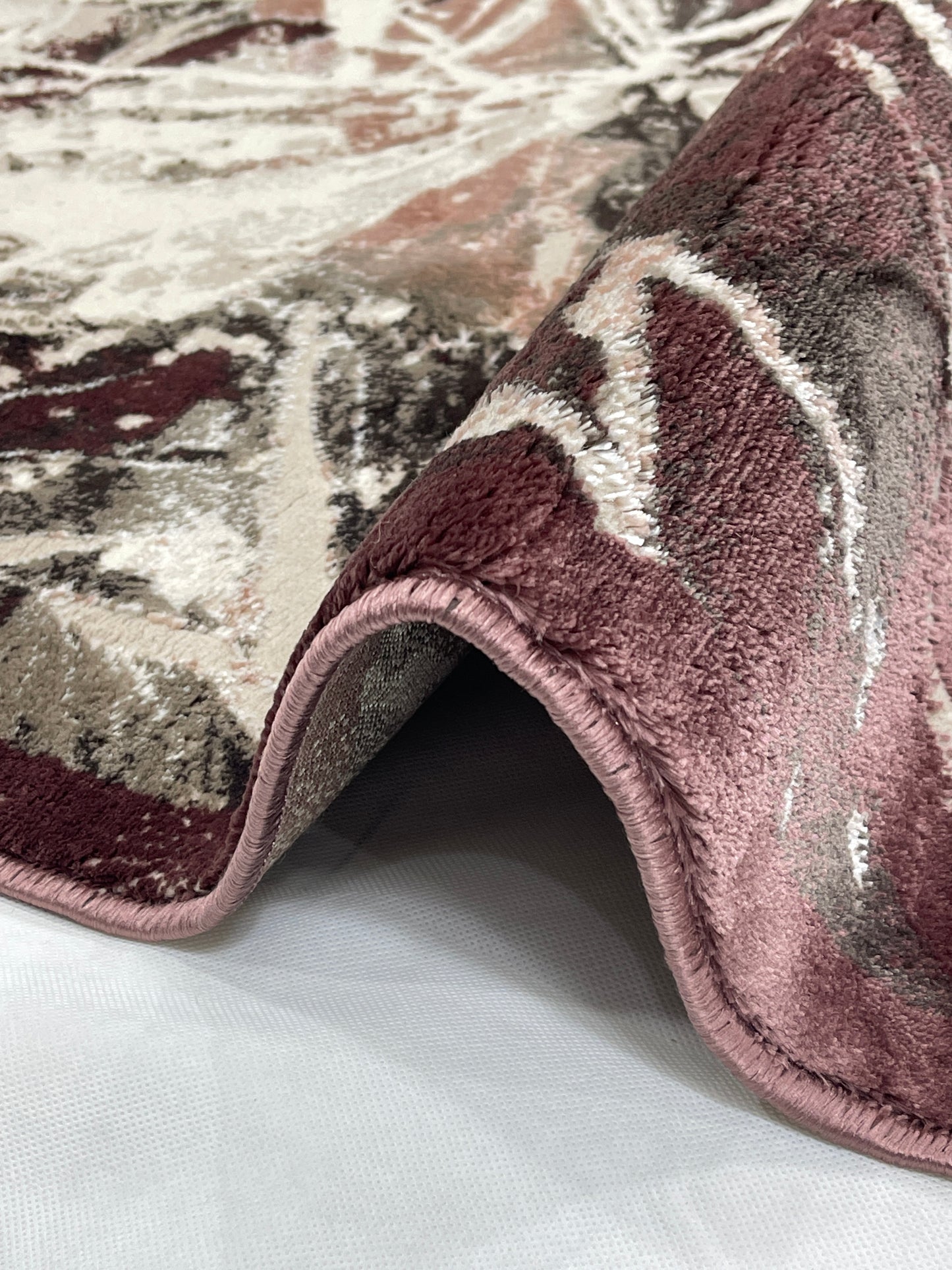 Turkish Top Quality Silk.(Article-1079-Peach) Size: 6.6 ft width x 9.6 ft  (200cm x 290cm)