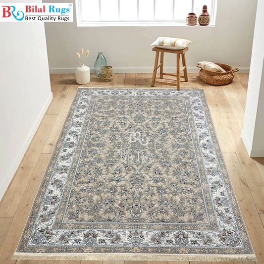 Irani Pure Acrylic 1200 Reeds
Article -212-Beige
Size : 6.6 Ft width x 9.6 Ft length (200cm x 290cm)