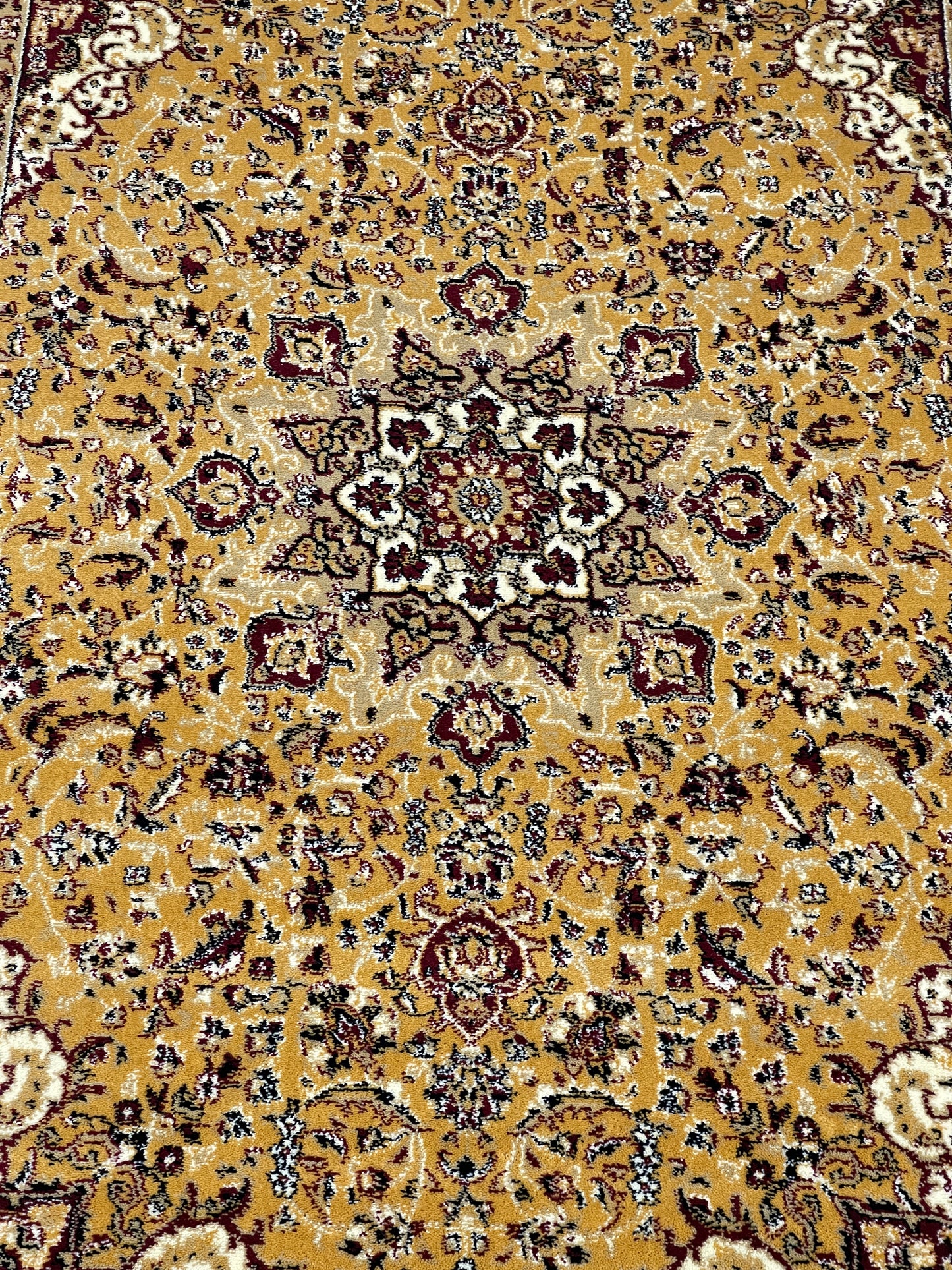 Persian polypropylene Rug,back woven(Article-04-Gold)