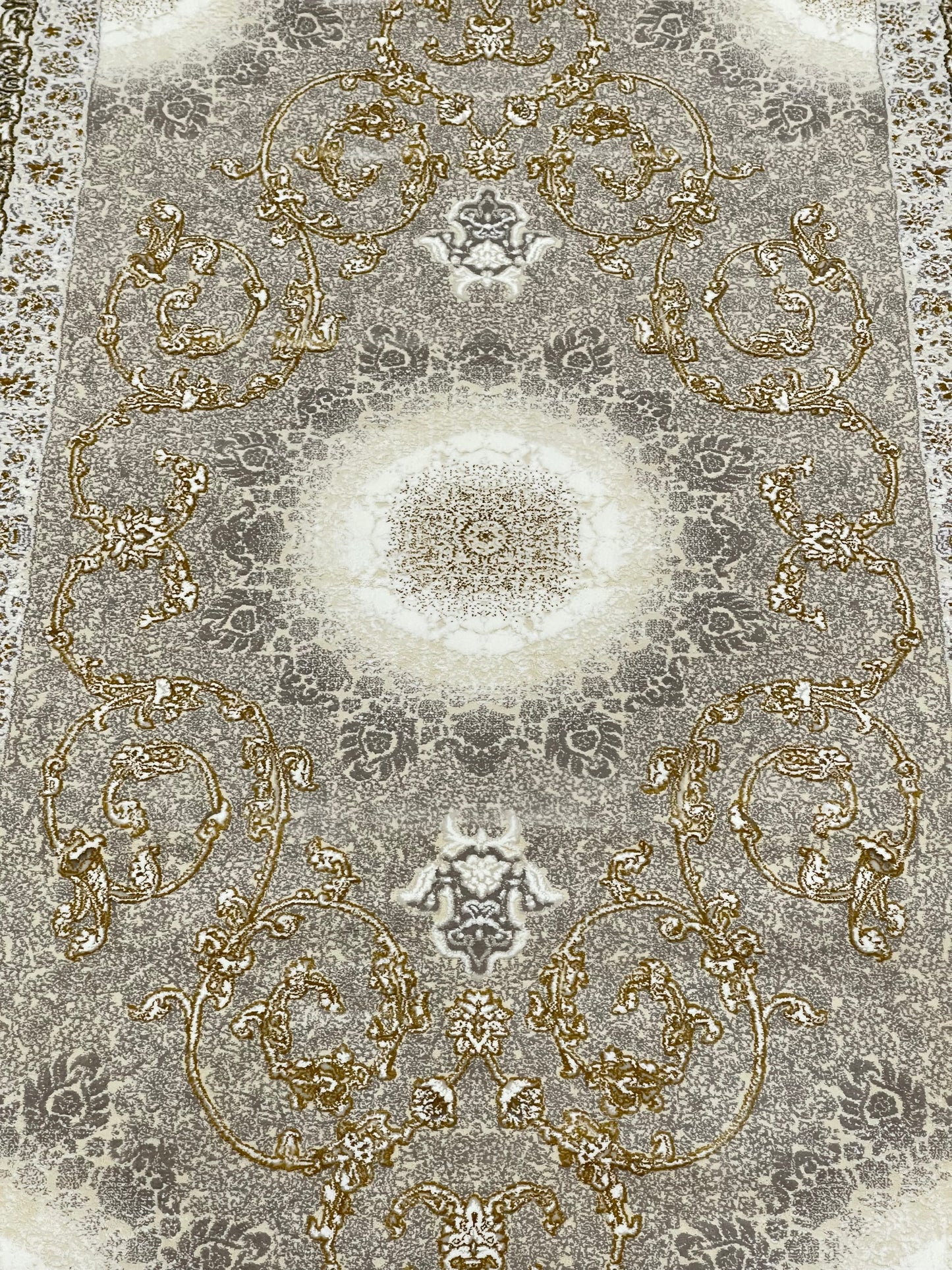 Irani Pure Acrylic 1200 Reeds
Article -201-Off white
Size : 3 ft width x 5 ft length (100cm x 150cm)