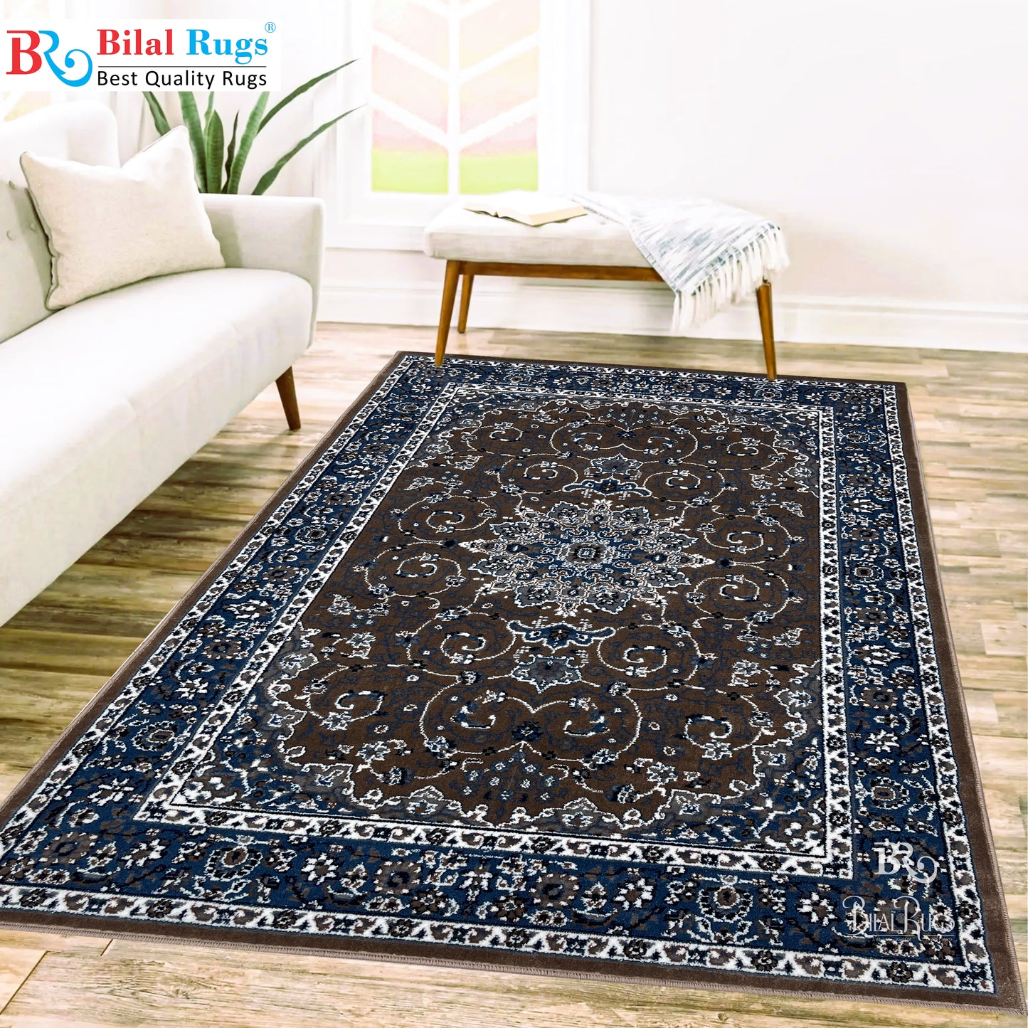 Persian polypropylene Rug,back woven(Article-19-Mink)
5 ft width x 7.3 ft length