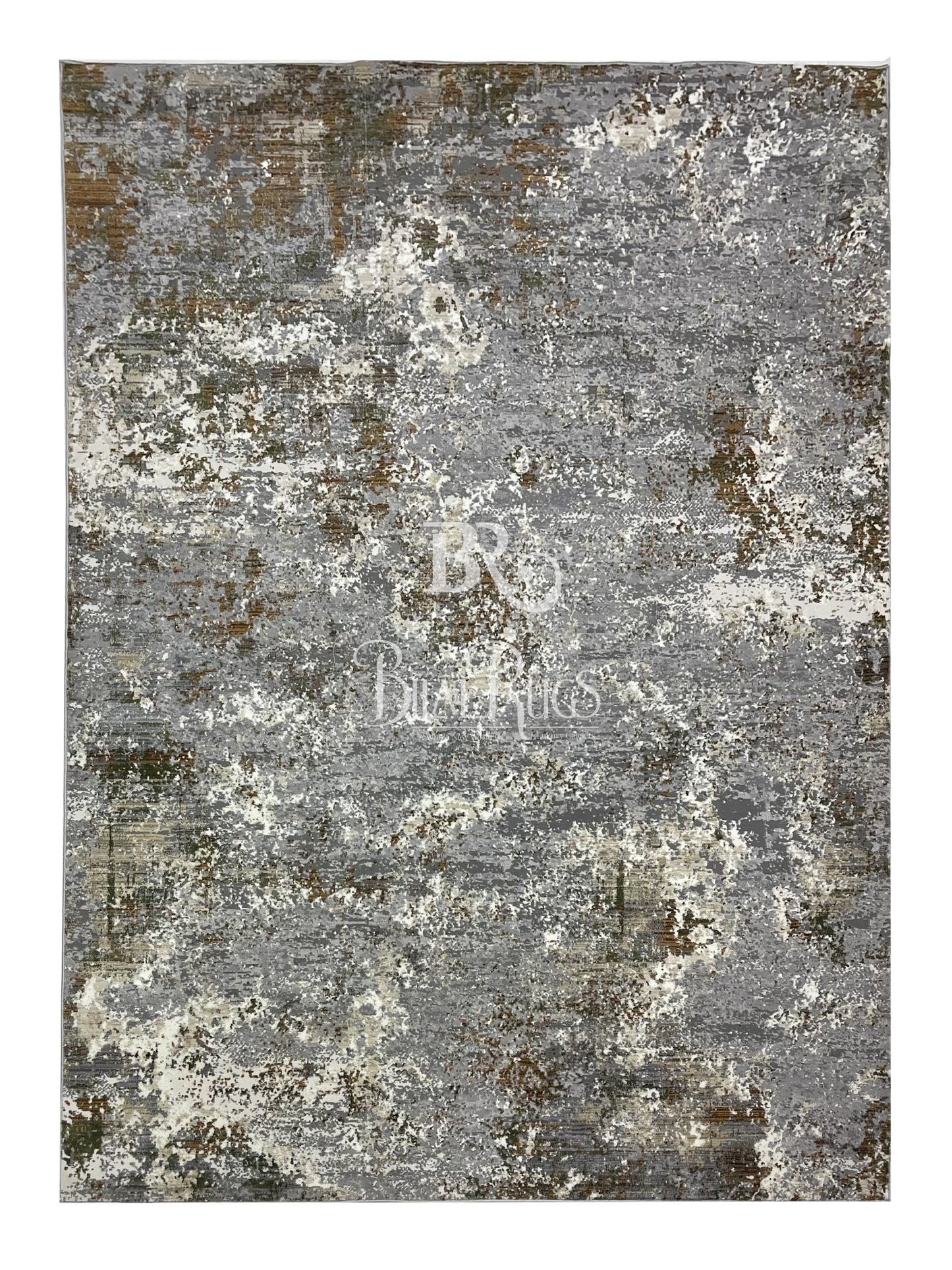 Turkish Top Quality Silk.(Article-1902-Grey) Size: 6.6 ft width x 9.6 ft length (200cm x 290cm)
