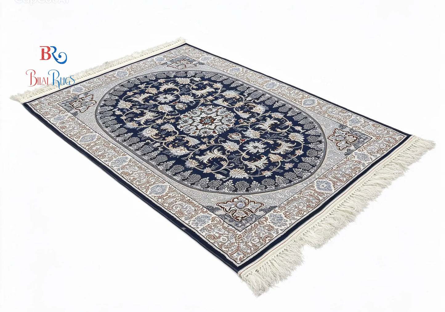 Irani  Acrylic 700 Reeds
Article -203-Blue
Size : 3 ft width x 5 ft length (100cm x 150cm)