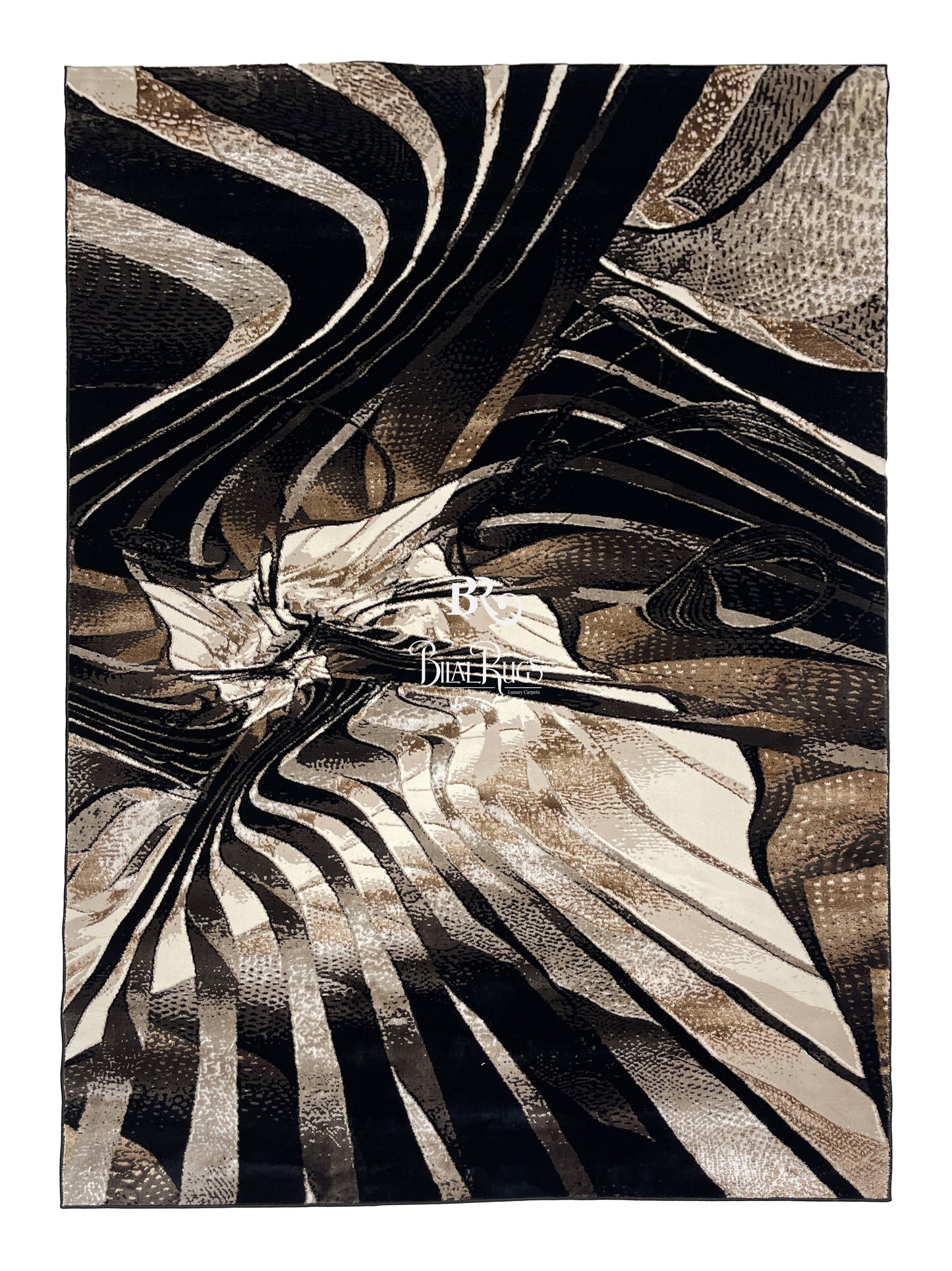 Turkish Top Quality Silk.(Article-1068-Black) Size: 6.6 ft width x 9.6 ft length (200cm x 290cm)