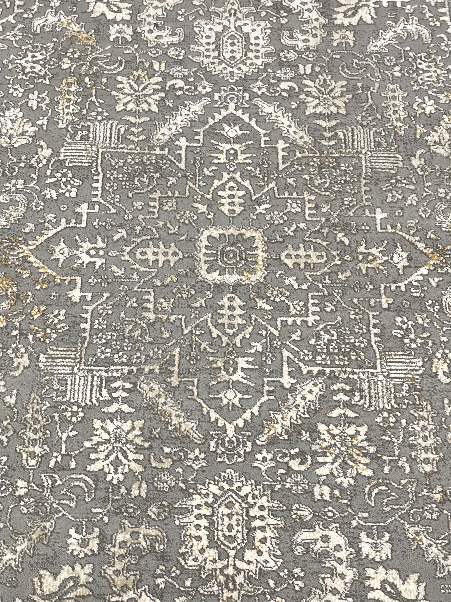 Irani Vintage Woven Rug.
 Article -2049-Grey
Size: 4 ft width x 6 ft length ( 120cm x 180 cm)
