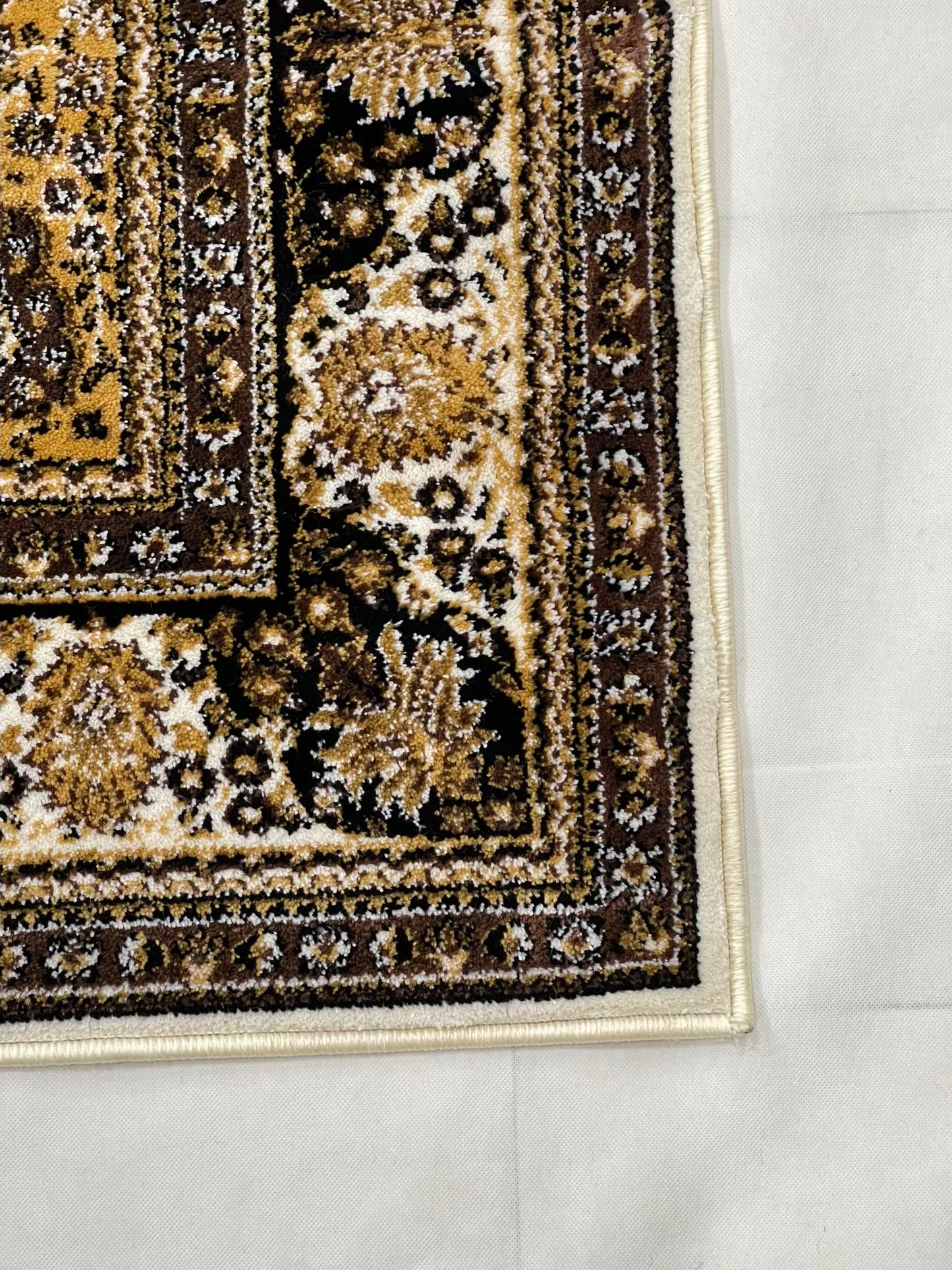 Persian polypropylene Rug,back woven(Article-25-Off white)