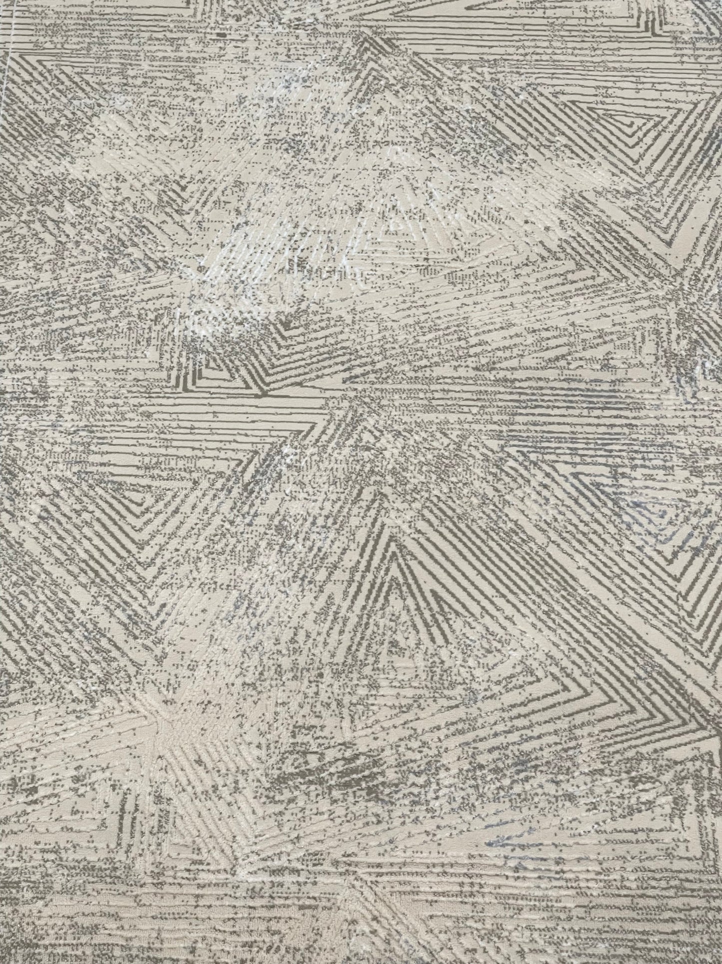 Irani Vintage Woven Rug.  Article -2075-Off white Size: 5 ft width x 7.3 ft length (150cm x 220cm)