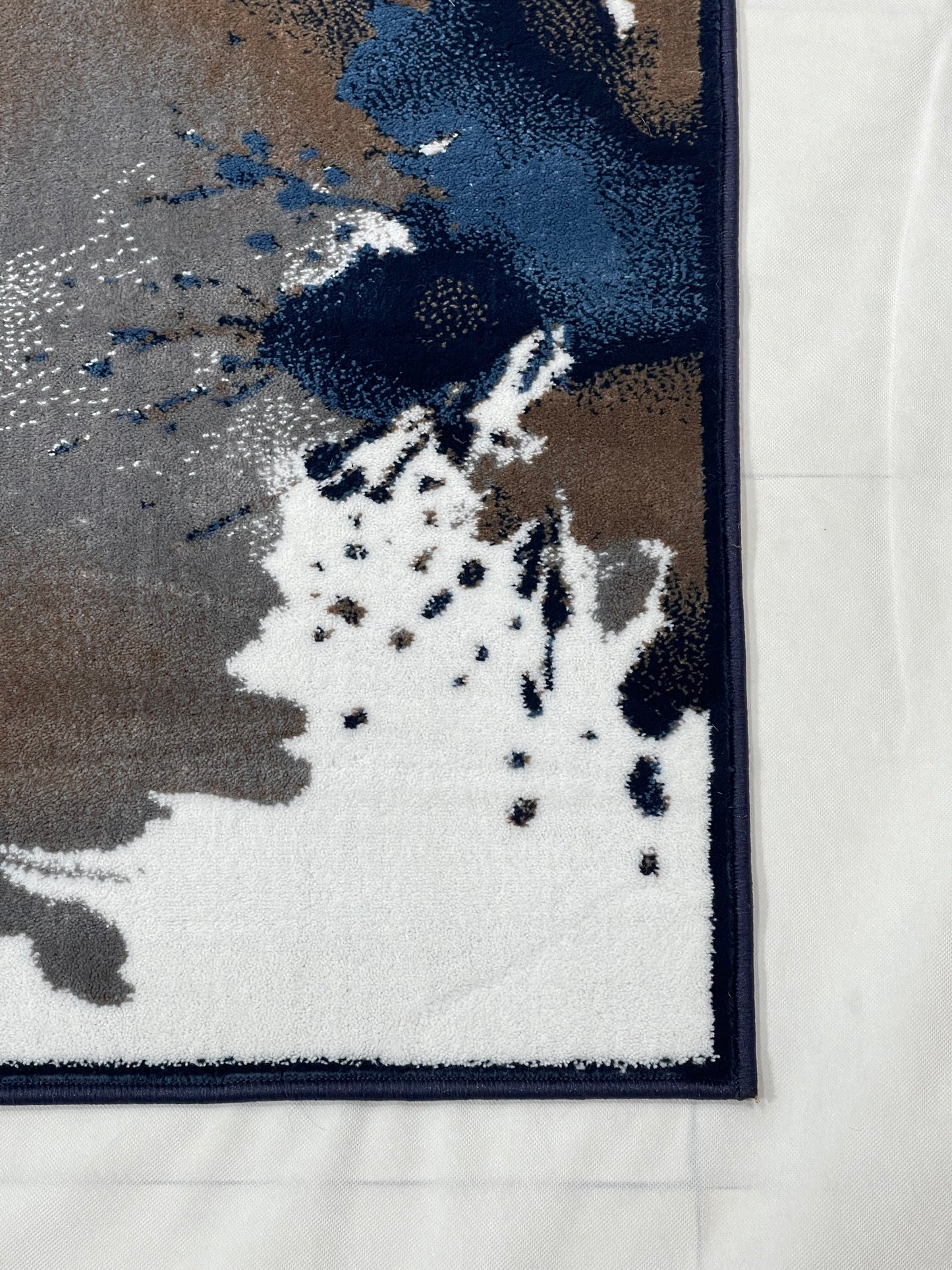 Modern polypropylene Rug,back woven(Article-319-Blue)
Size: 5 ft width x 7.3 ft length