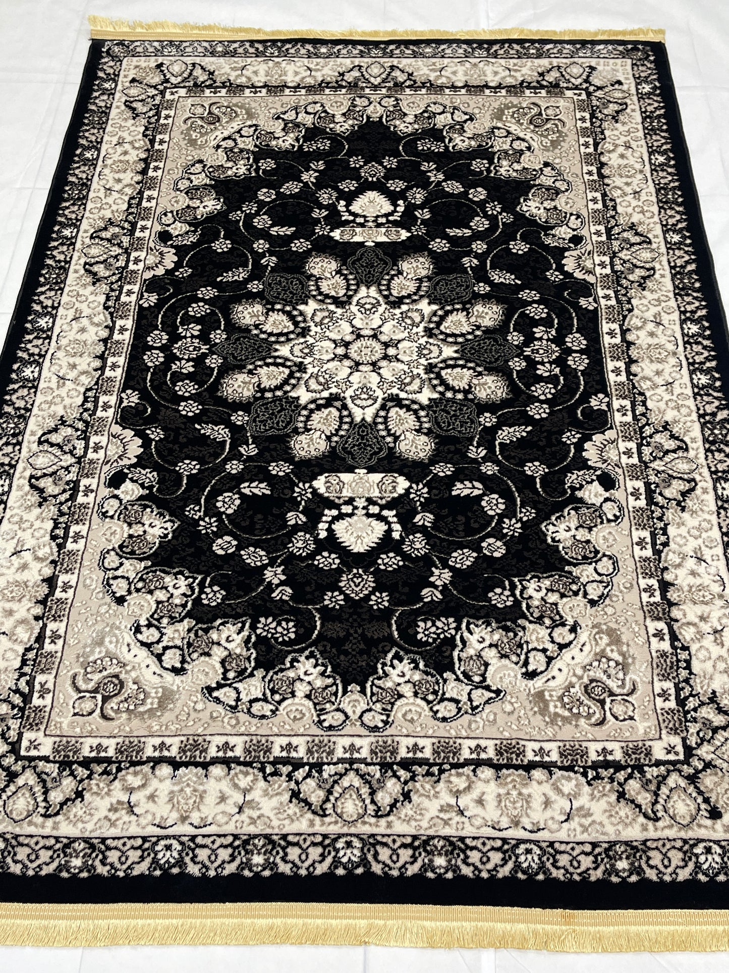 Turkish Top Quality Silk.(Article-1058-Black)