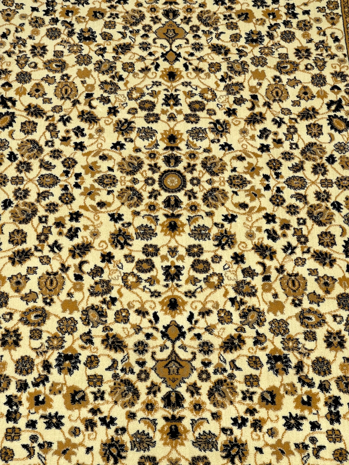 Persian polypropylene Rug,back woven(Article-140-Off white)