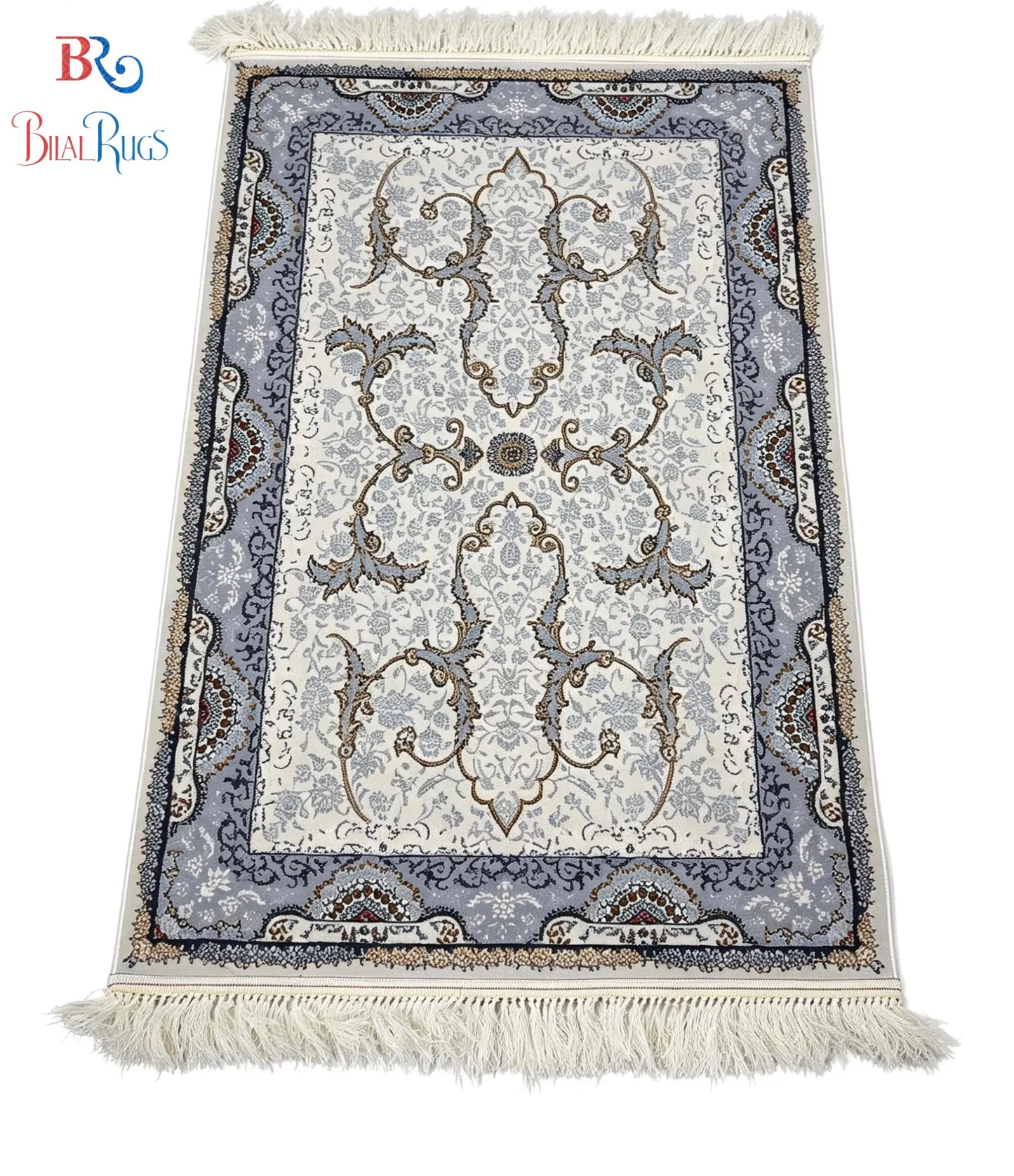Irani  Acrylic 700 Reeds
Article -204-Off white
Size : 3 ft width x 5 ft length (100cm x 150cm)