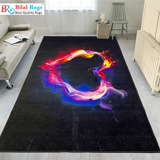 TPR Non Woven Rugs For Kids Room
Article-05-Black