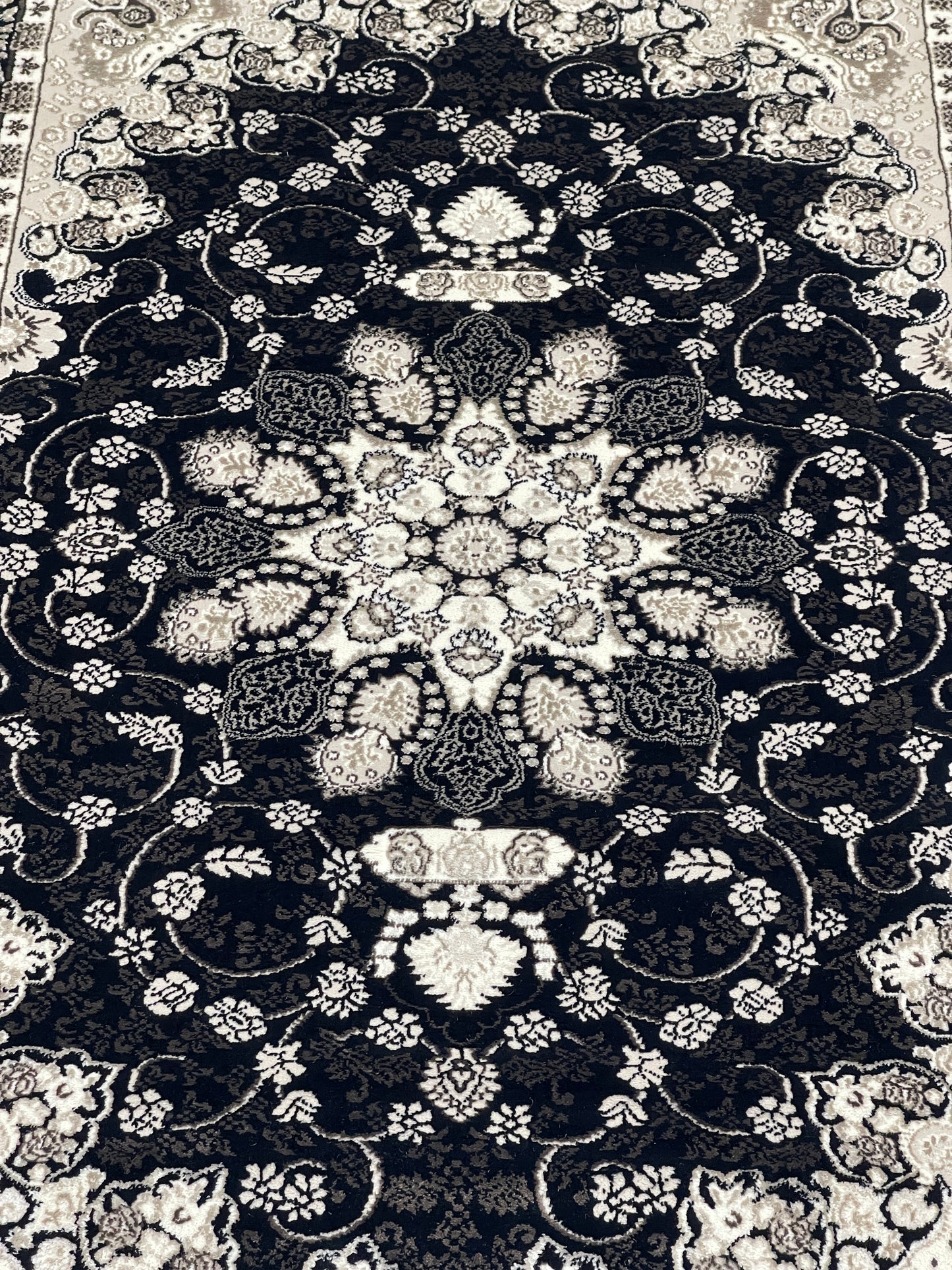 Turkish Top Quality Silk.(Article-1058-Black)