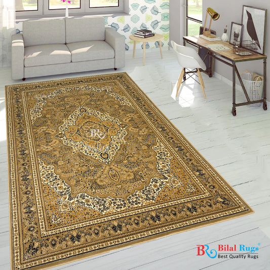 Persian  Polypropylene Woven Rug💥
Article-25-Beige