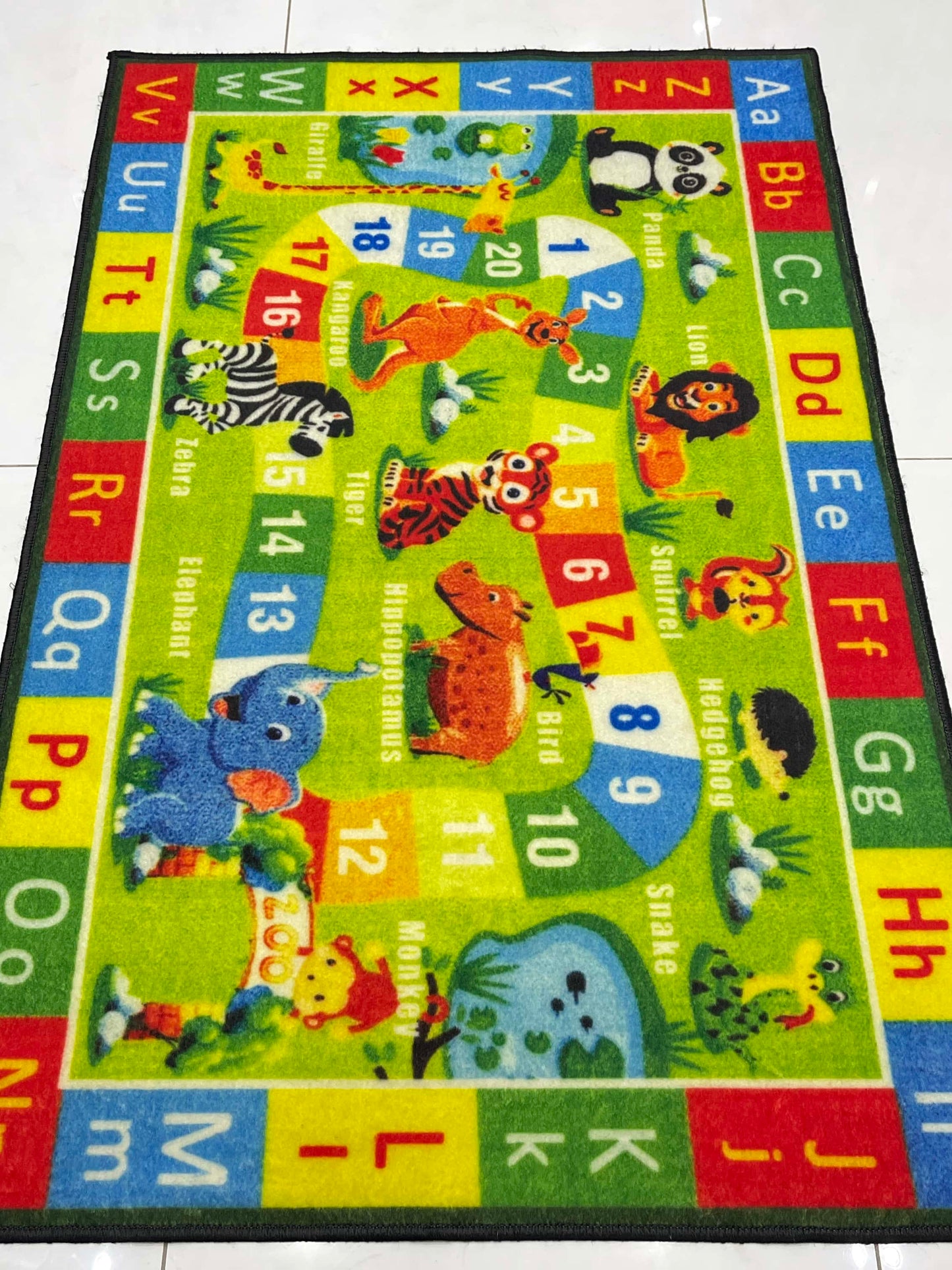 TPR Non Woven Rugs For Kids Room
Article-34-Green