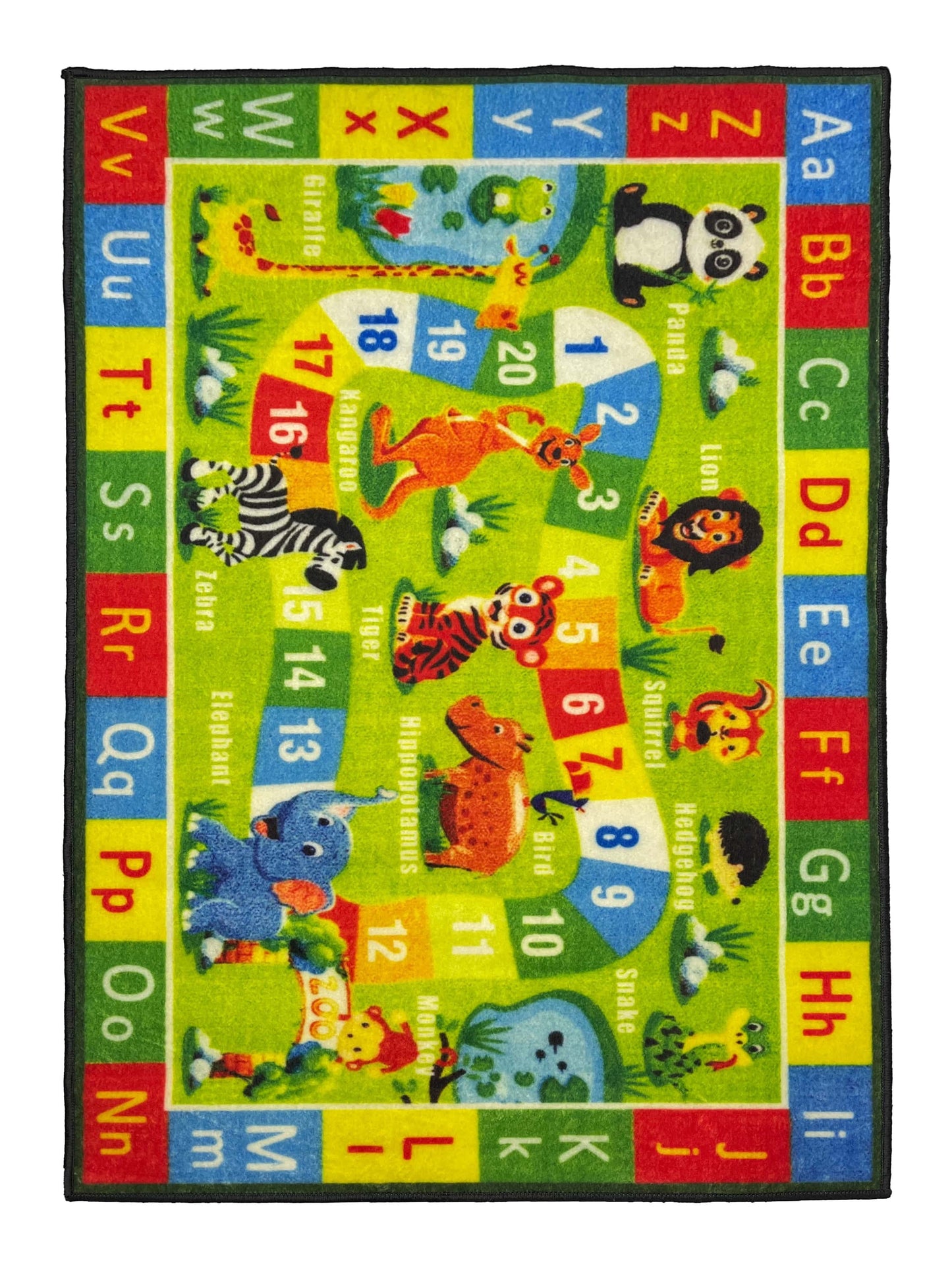 TPR Non Woven Rugs For Kids Room
Article-34-Green