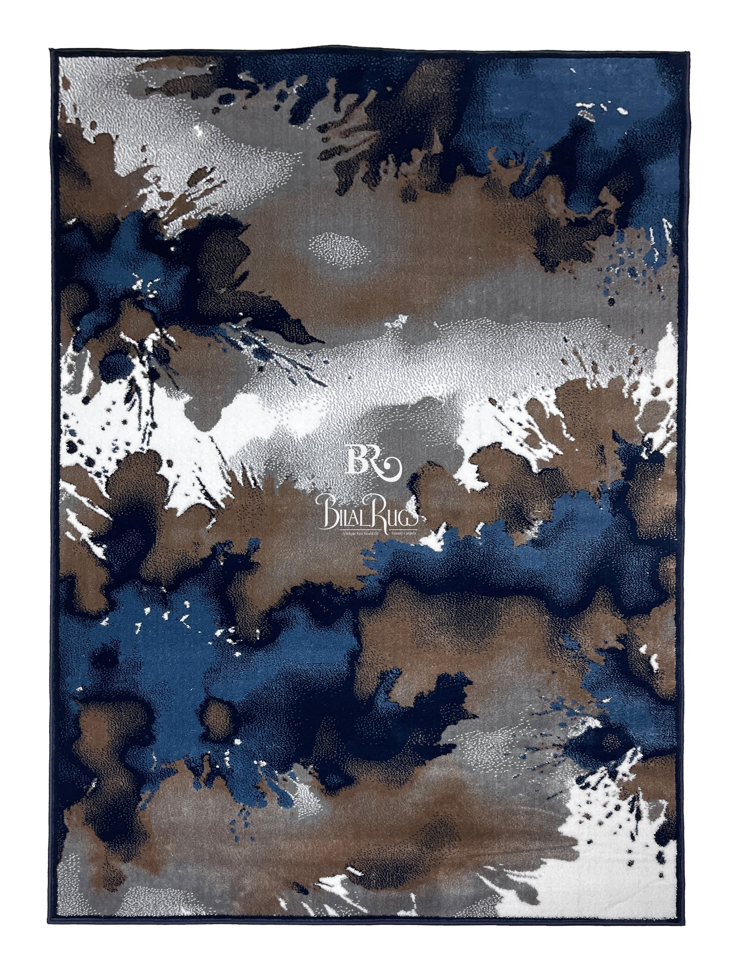 Modern polypropylene Rug,back woven(Article-319-Blue)
Size: 5 ft width x 7.3 ft length