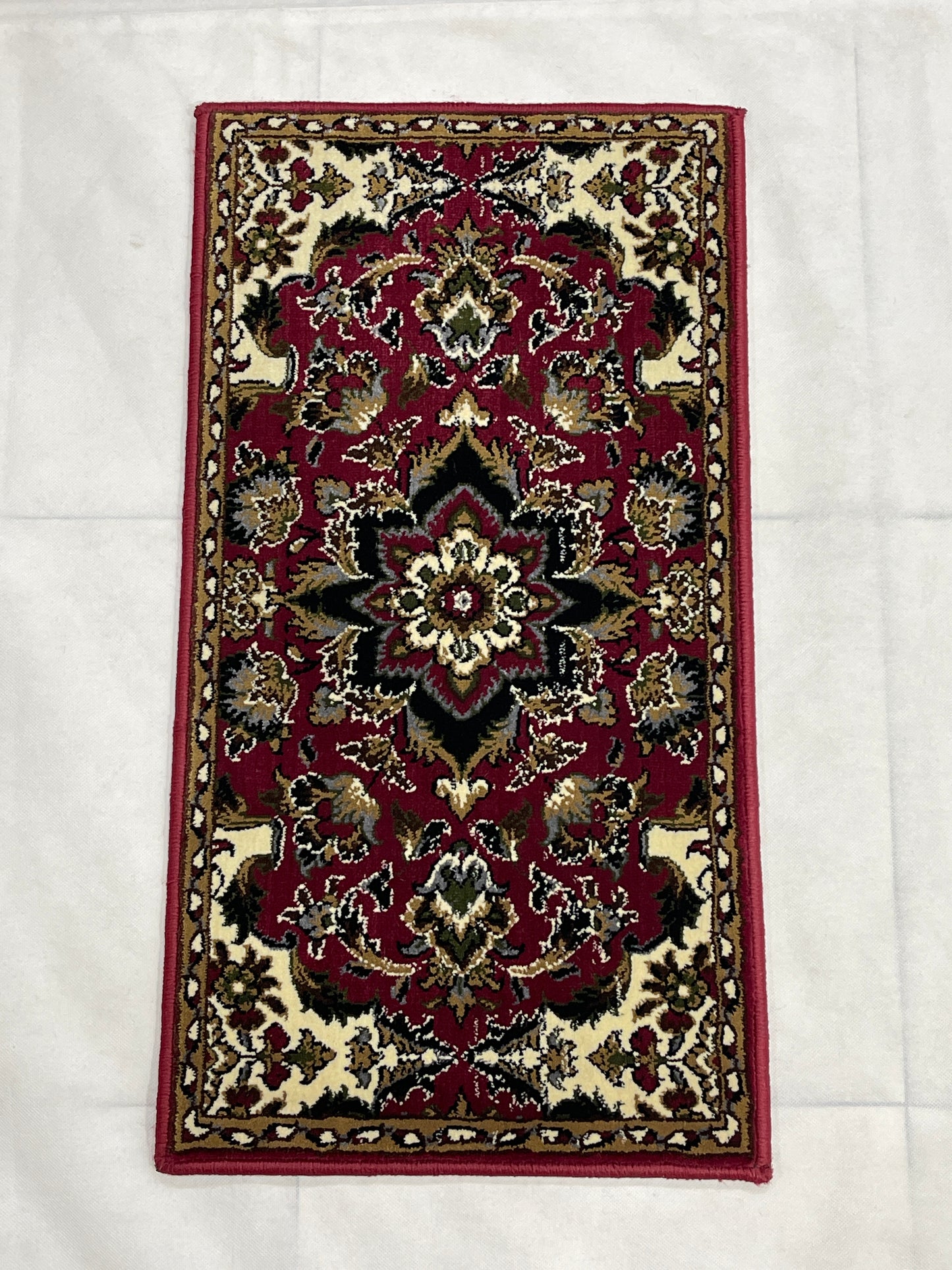 Red Polypropylene Woven Door Mat.
Size : 40 cm x 75 cm (Copy)