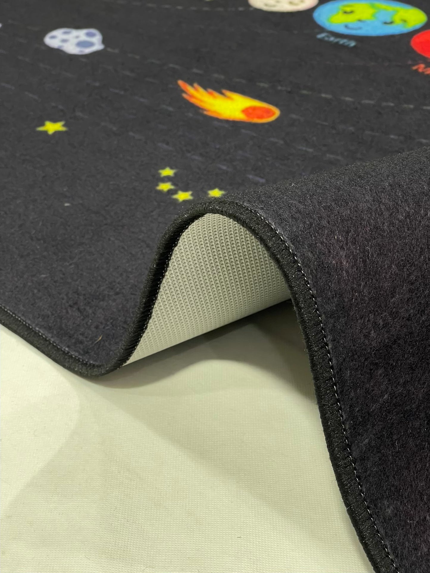 TPR Non Woven Rugs For Kids Room
Article-32-Black