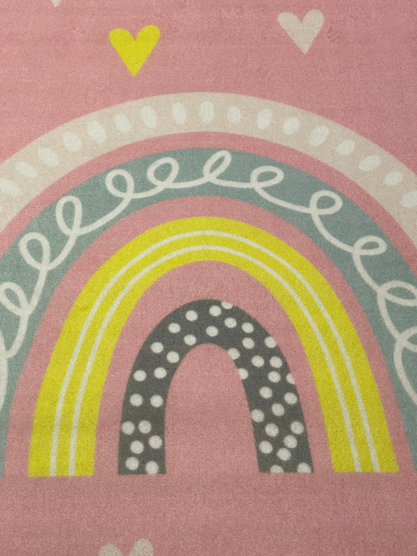 TPR Non Woven Rug.  Article-71-Pink