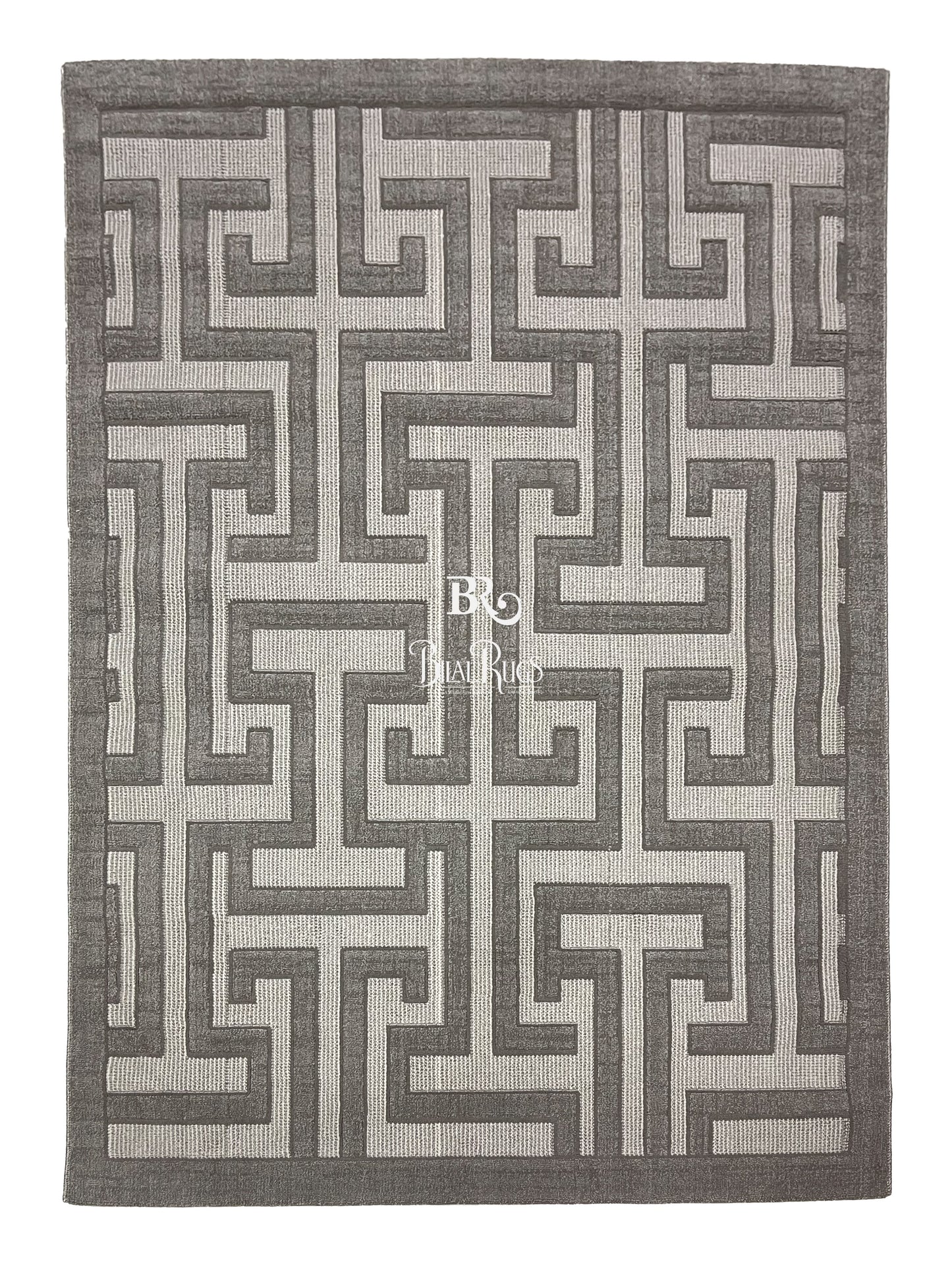 Irani Vintage Woven Rug.
 Article -2046-Grey
Size: 4 ft width x 6 ft length ( 120cm x 180 cm)