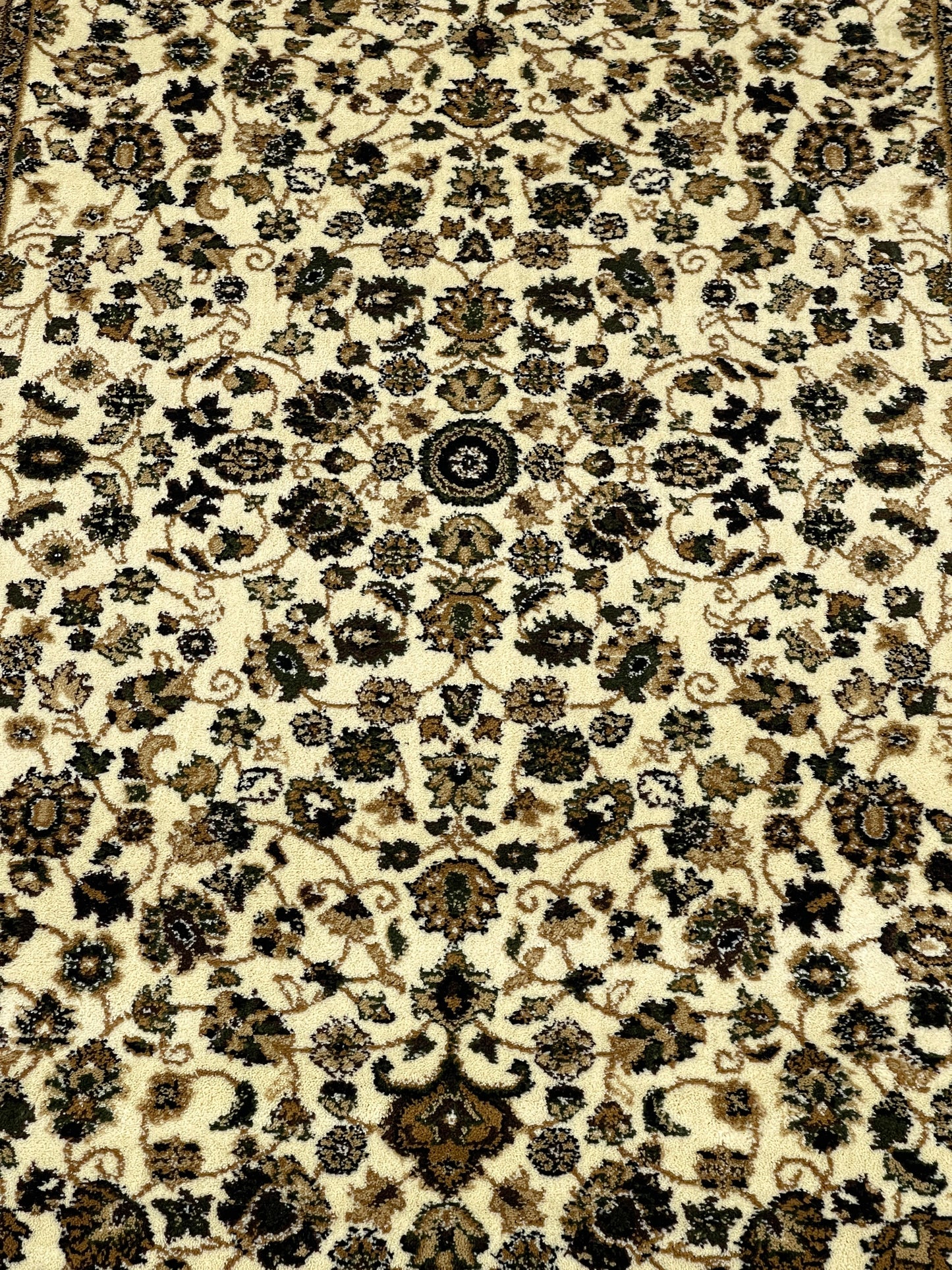 Persian Polypropylene Rug,back woven(Article-140-Off White)
Size : 5ft width  x 7.3ft length (150cm x 220cm)