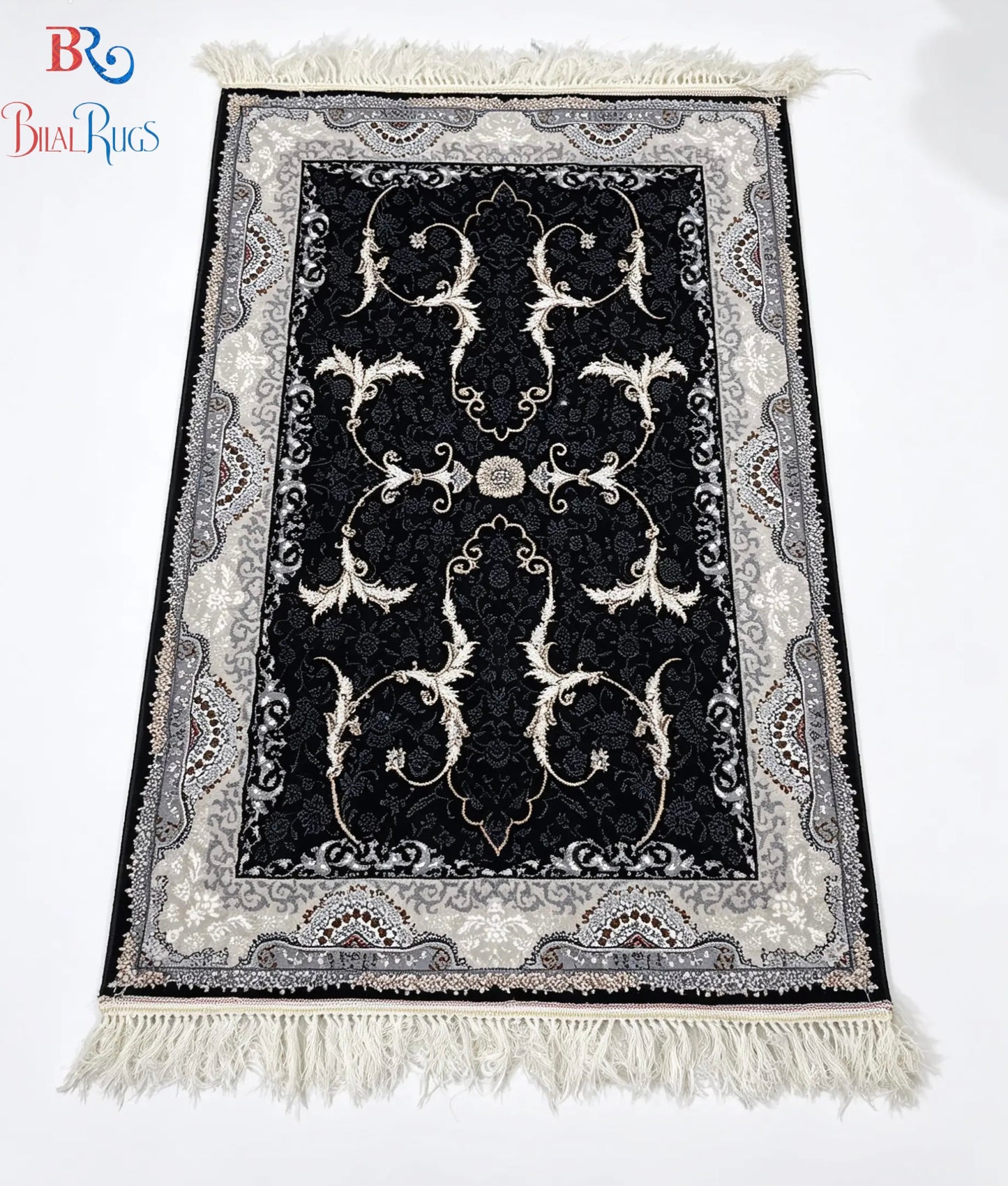 Irani  Acrylic 700 Reeds
Article -205-Black
Size : 3 ft width x 5 ft length (100cm x 150cm)